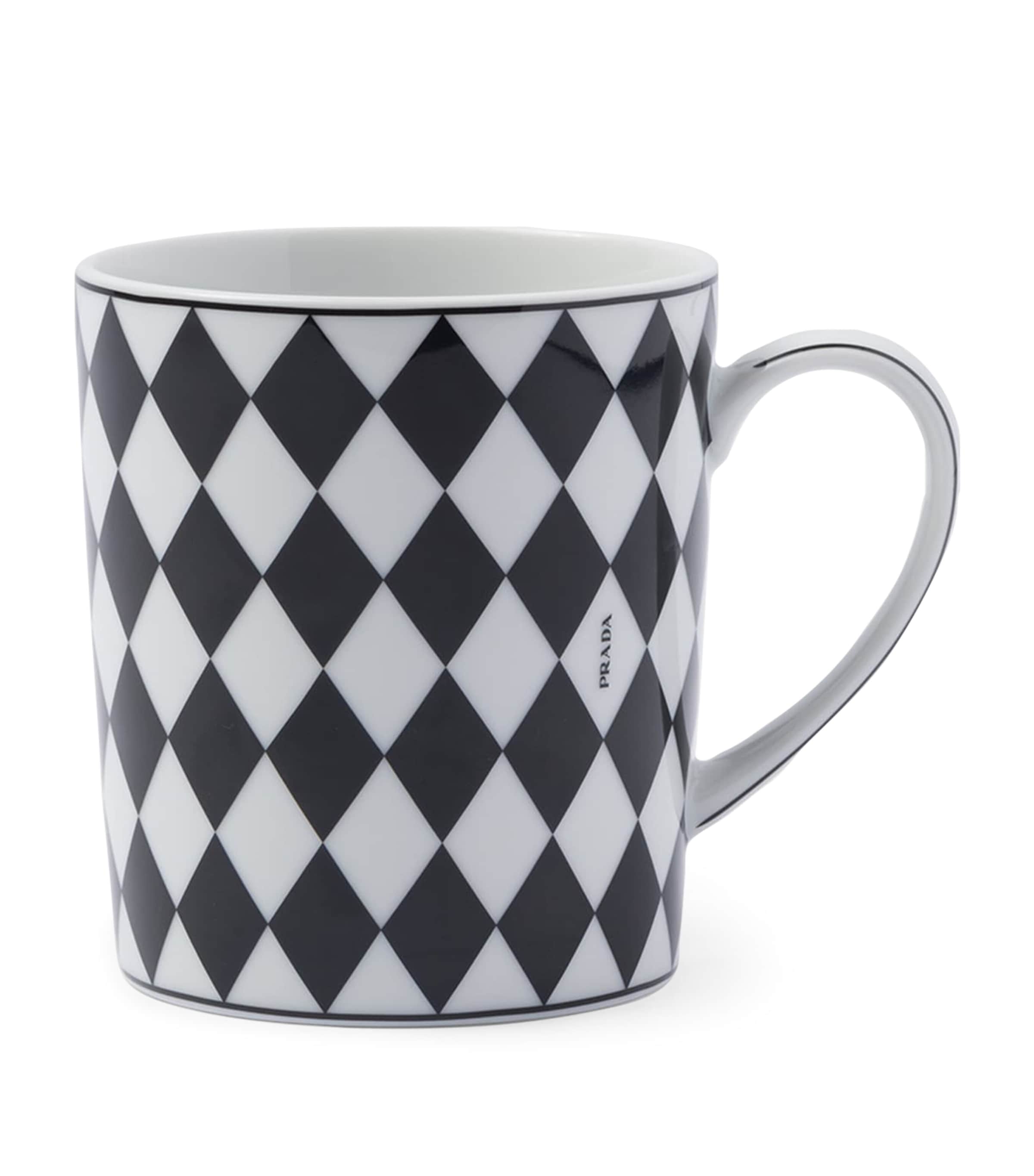 Porcelain Checkerboard Mug
