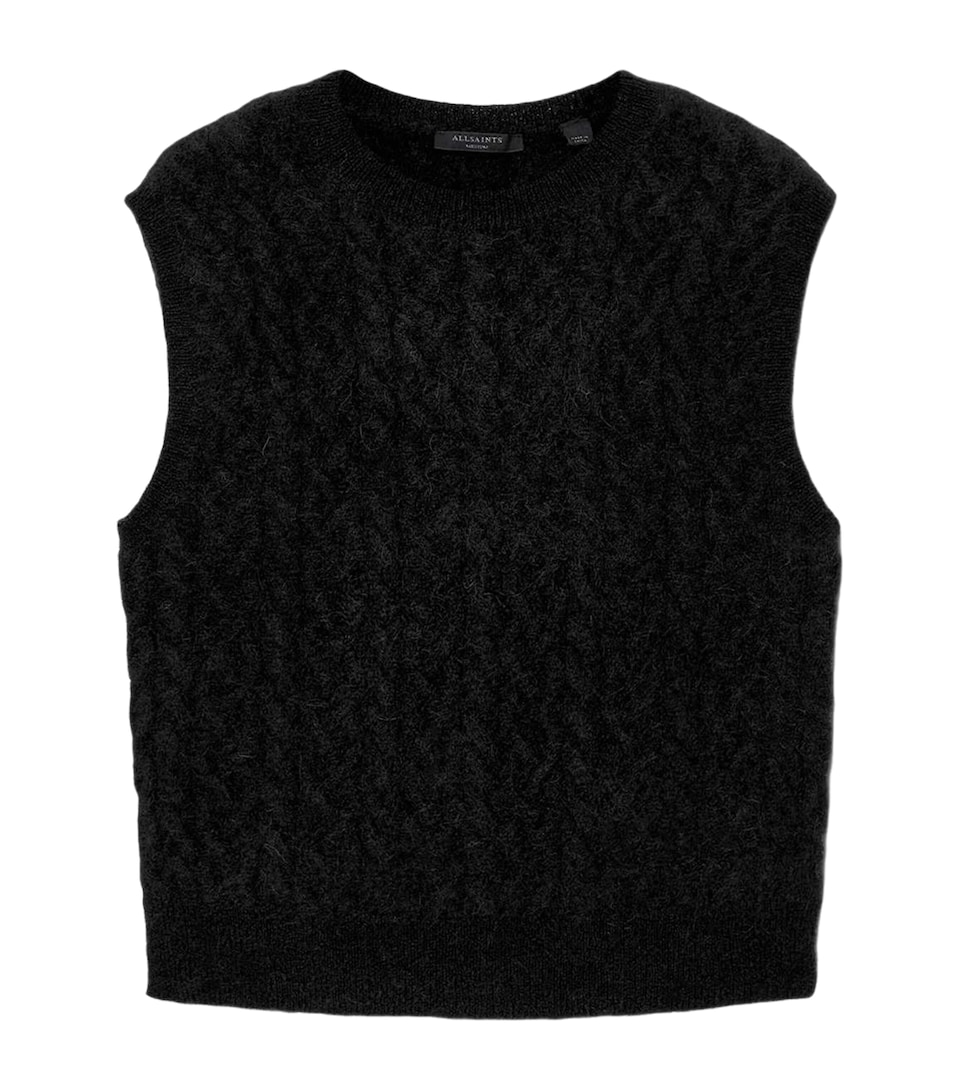 Alpaca-Blend Sirius Sweater Vest