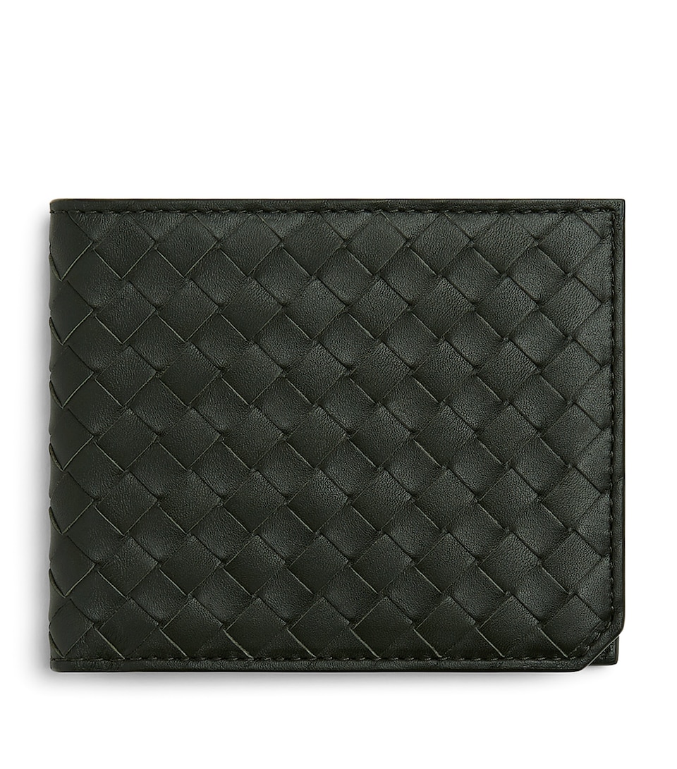 Leather Intrecciato Piccolo Bifold Wallet