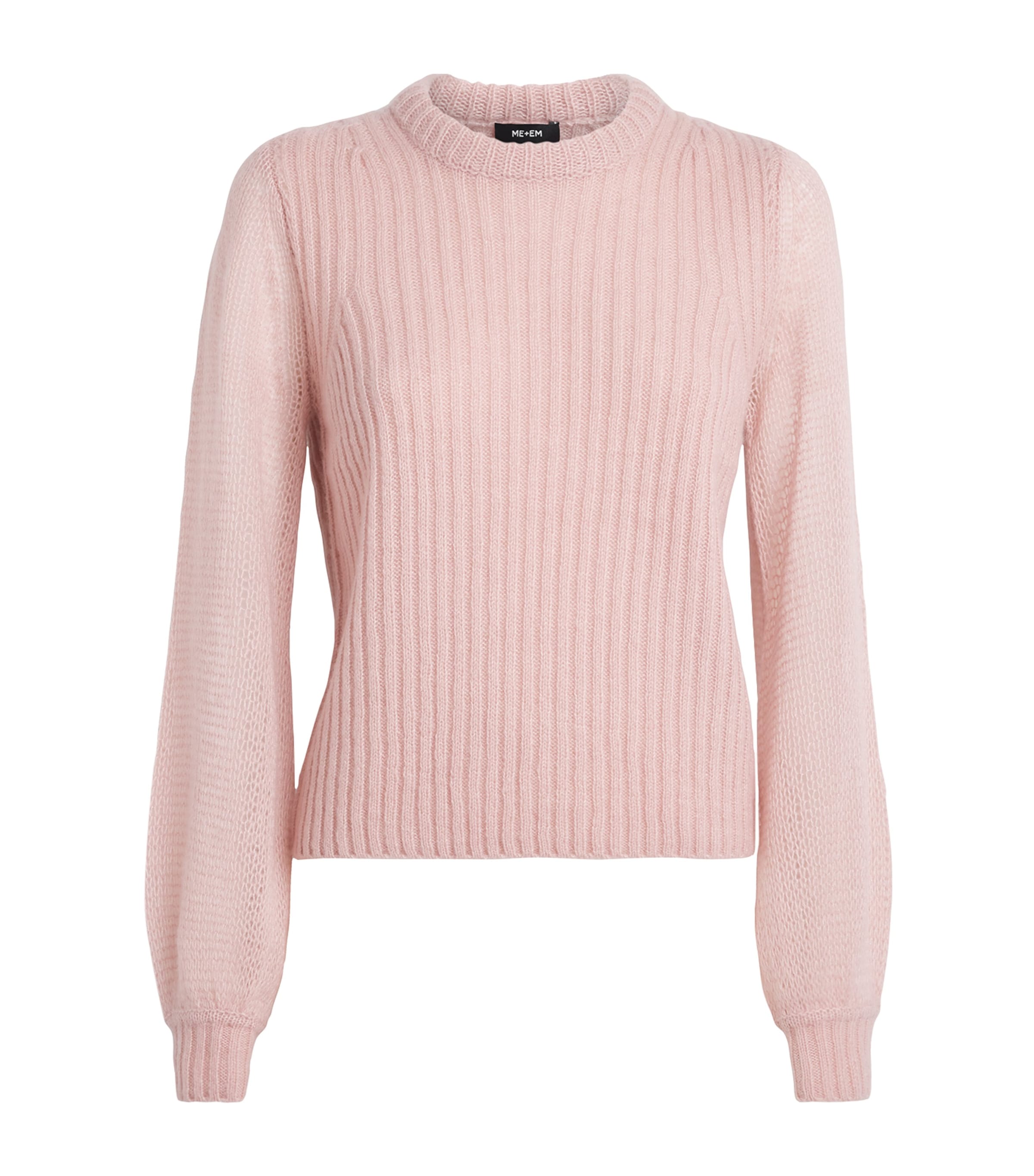 Merino Wool-Blend Lofty Sweater