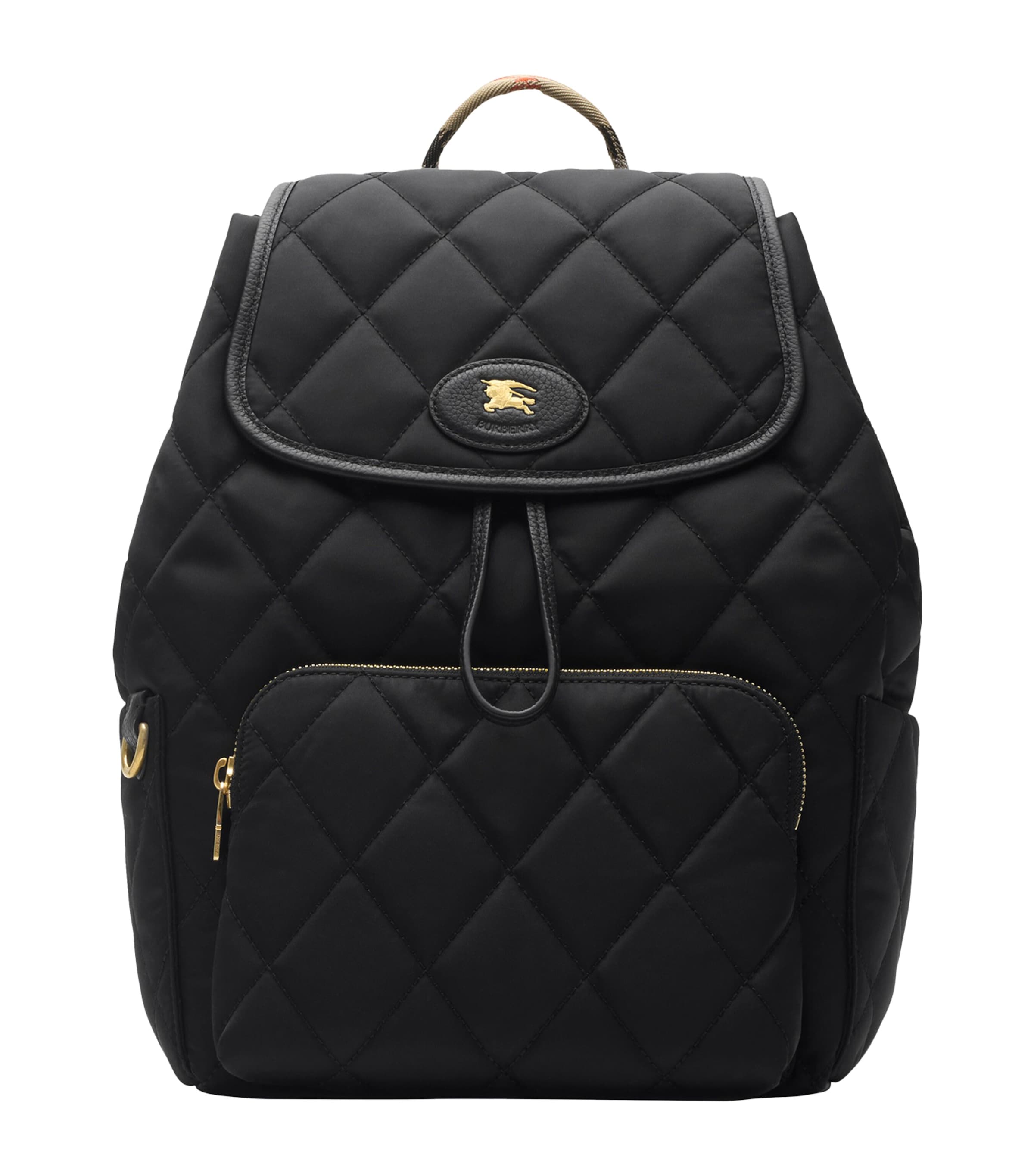 Quilted Horseshoe Backpack