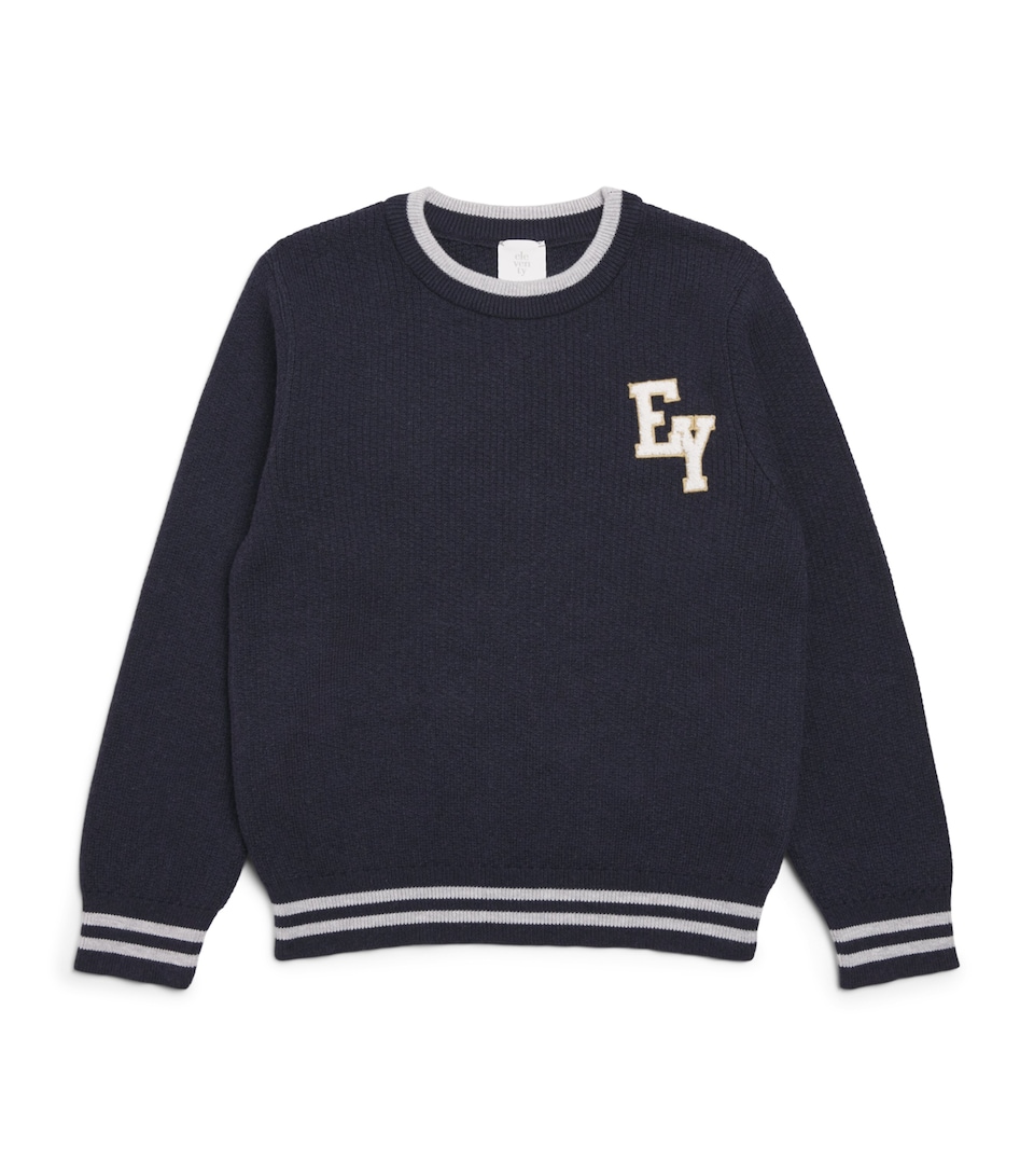 Cotton Logo Sweater (4-14 Years)