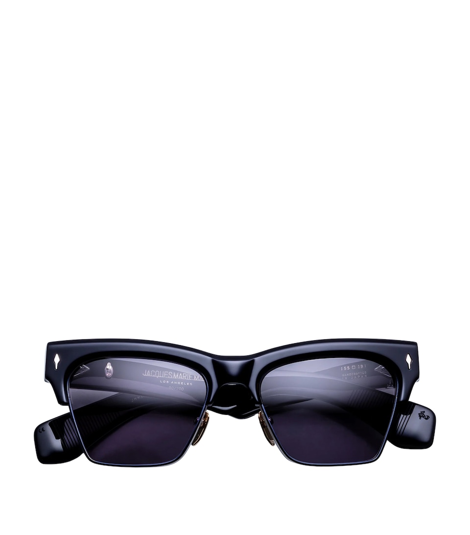 Jacques Marie Mage Bugsy Square Sunglasses Regal