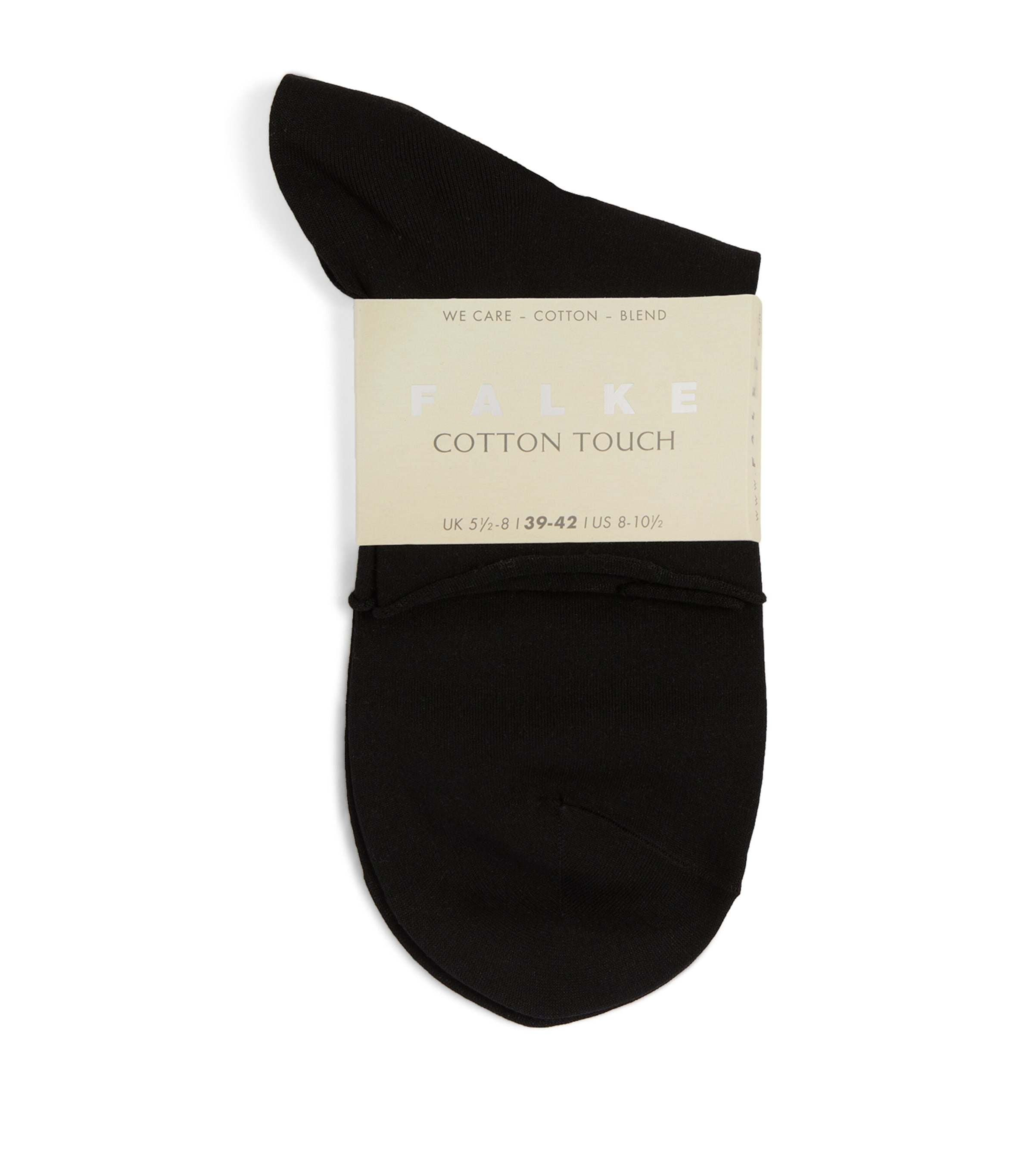 Falke Womens Cotton Touch Socks Black