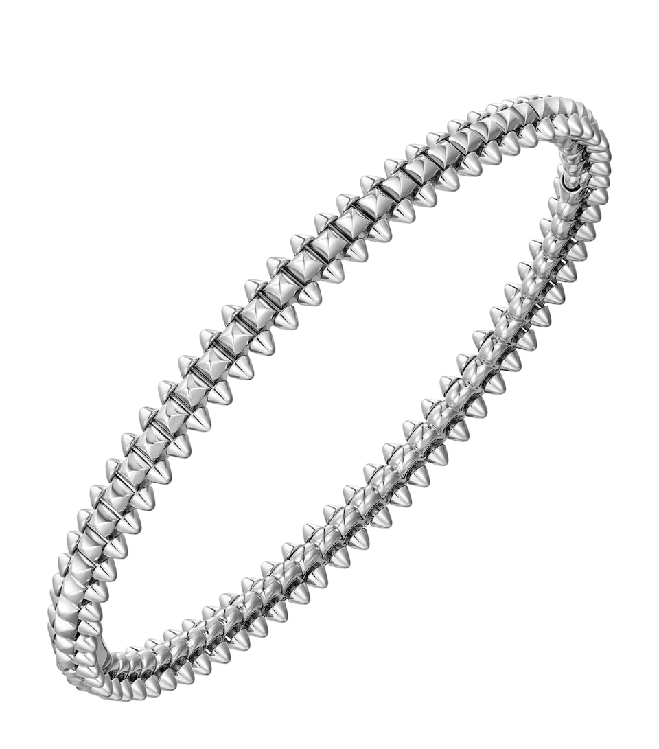 White Gold Clash de Cartier Bracelet (Size 14)