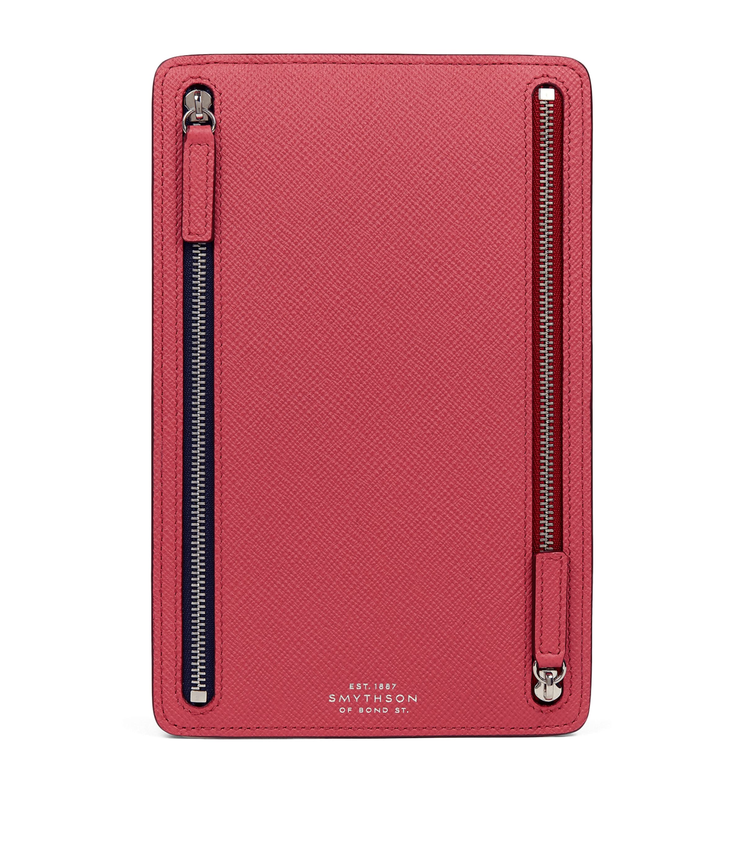 Panama Leather Multi-Zip Wallet