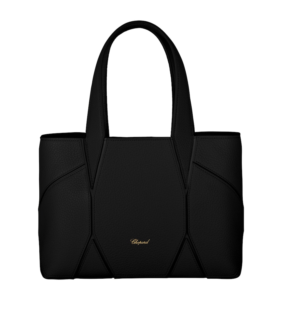 Mini Leather Diamond Tote Bag