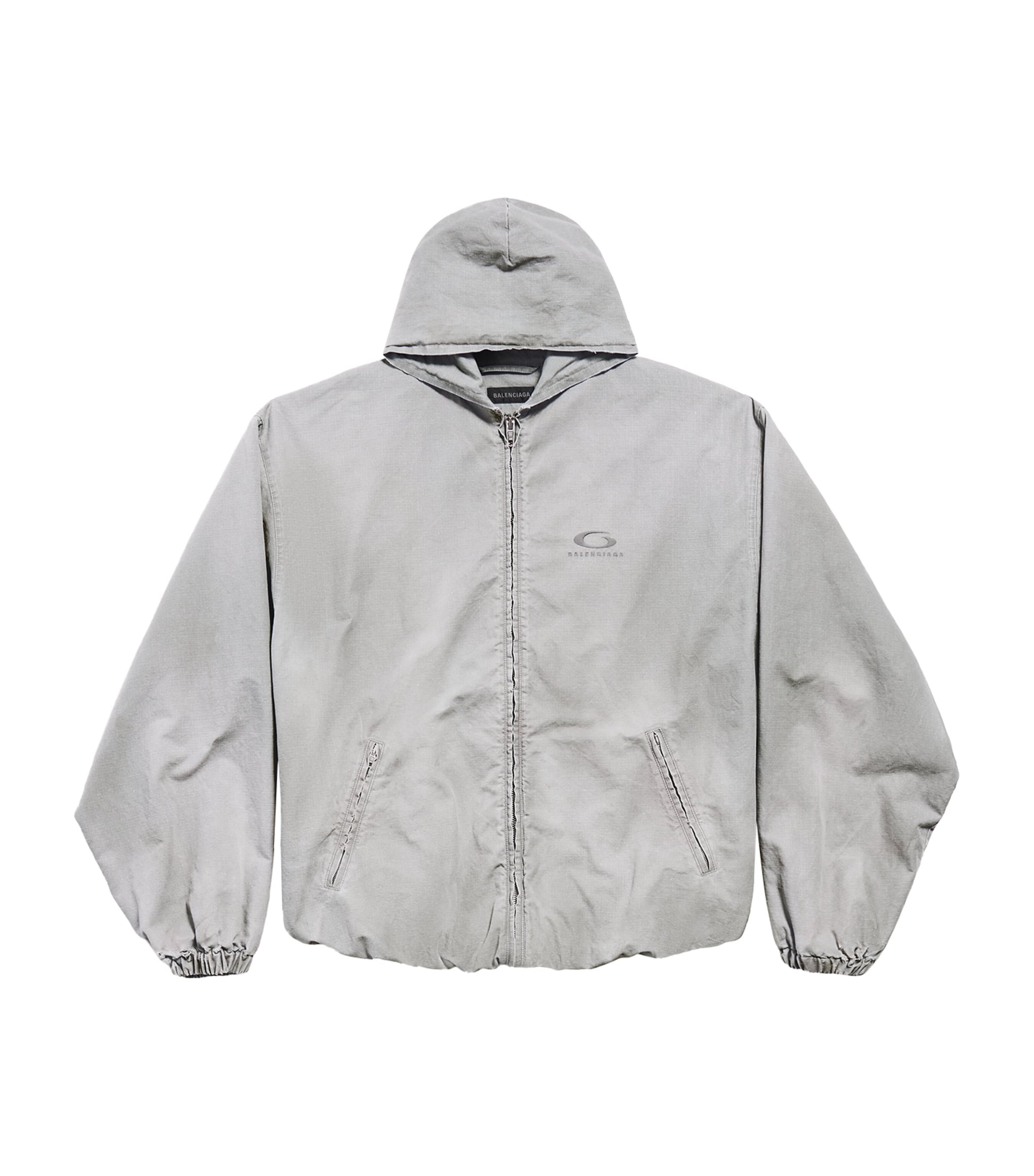 Balenciaga Cotton Trompe-l'Oeil Hoodie | Harrods UK