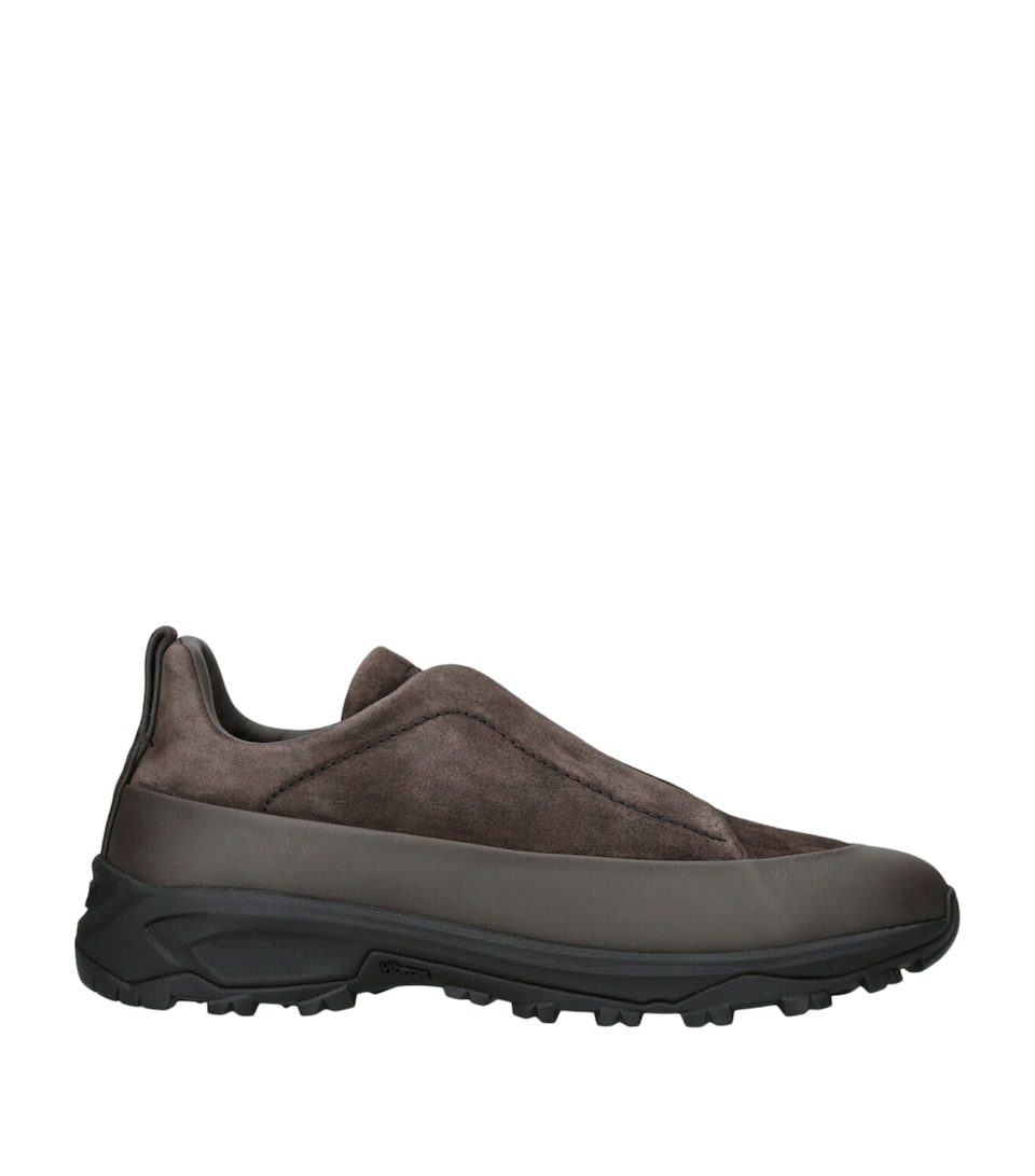 Suede Triple Stitch Monte Sneakers