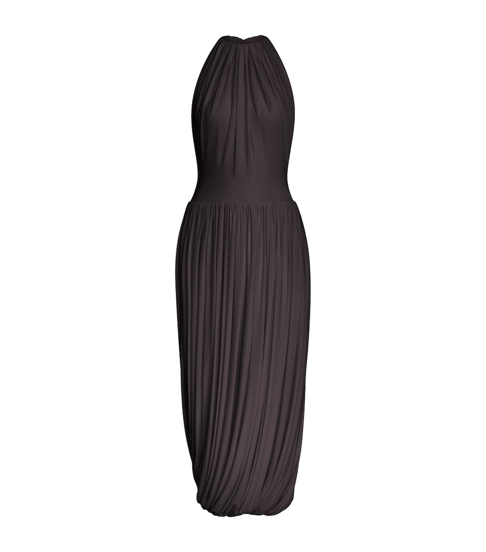 Alaïa Womens Twisted Dress Ebene