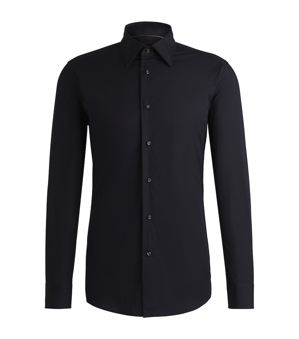 Stretch-Cotton Slim Shirt