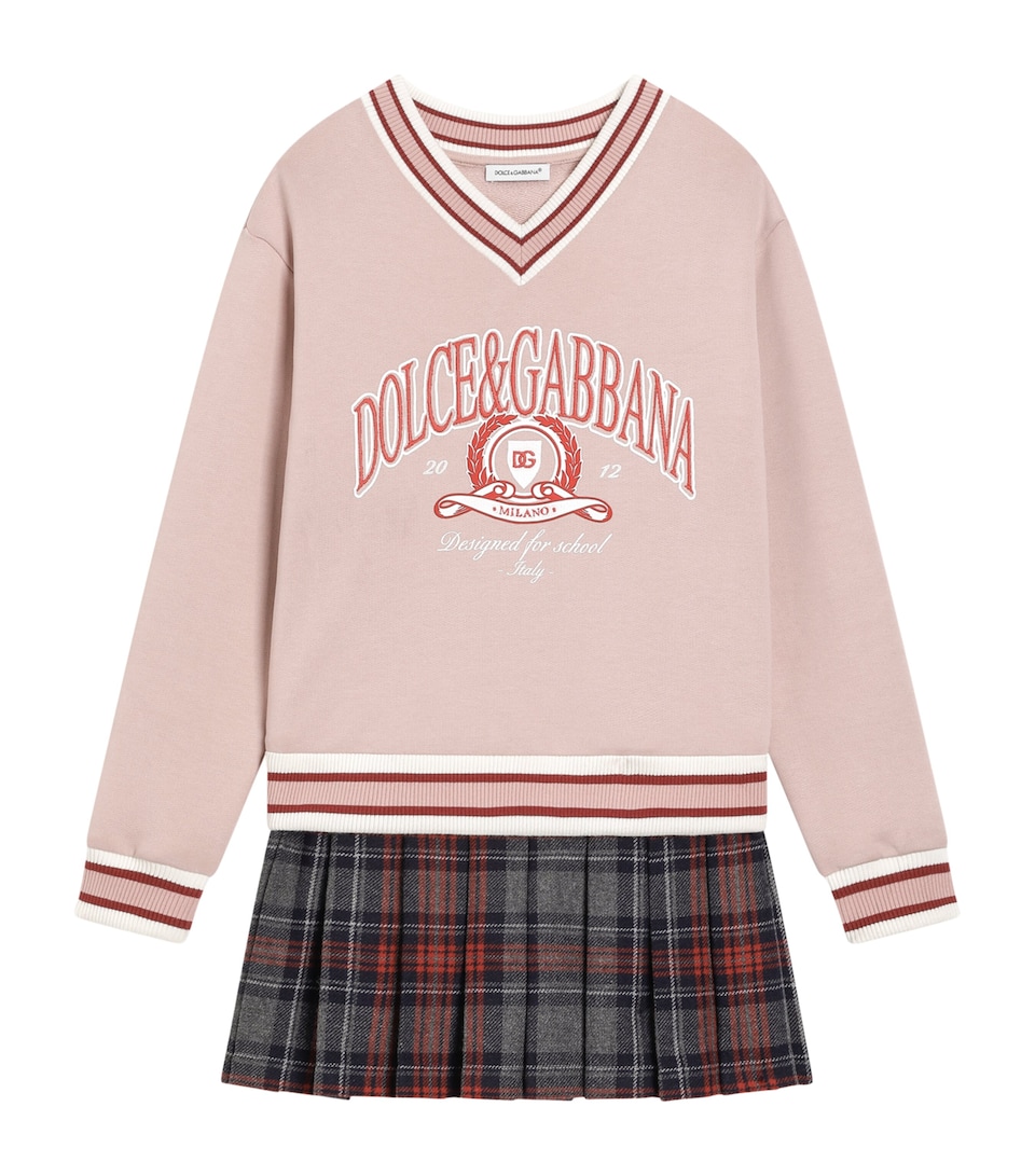 Varsity Sweater Dress (8-13 Years)