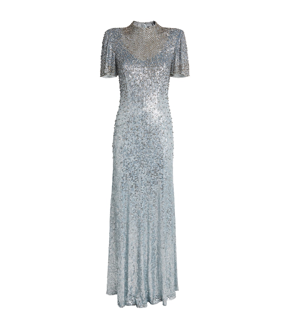 Embellished Jourdain Gown
