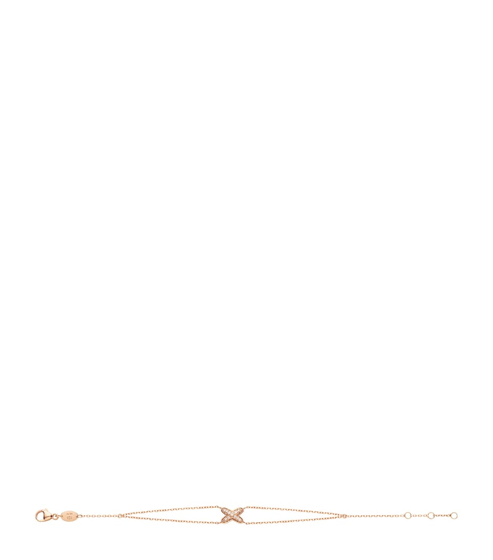 Chaumet Rose Gold and Diamond Jeux de Liens Bracelet Pink Gold