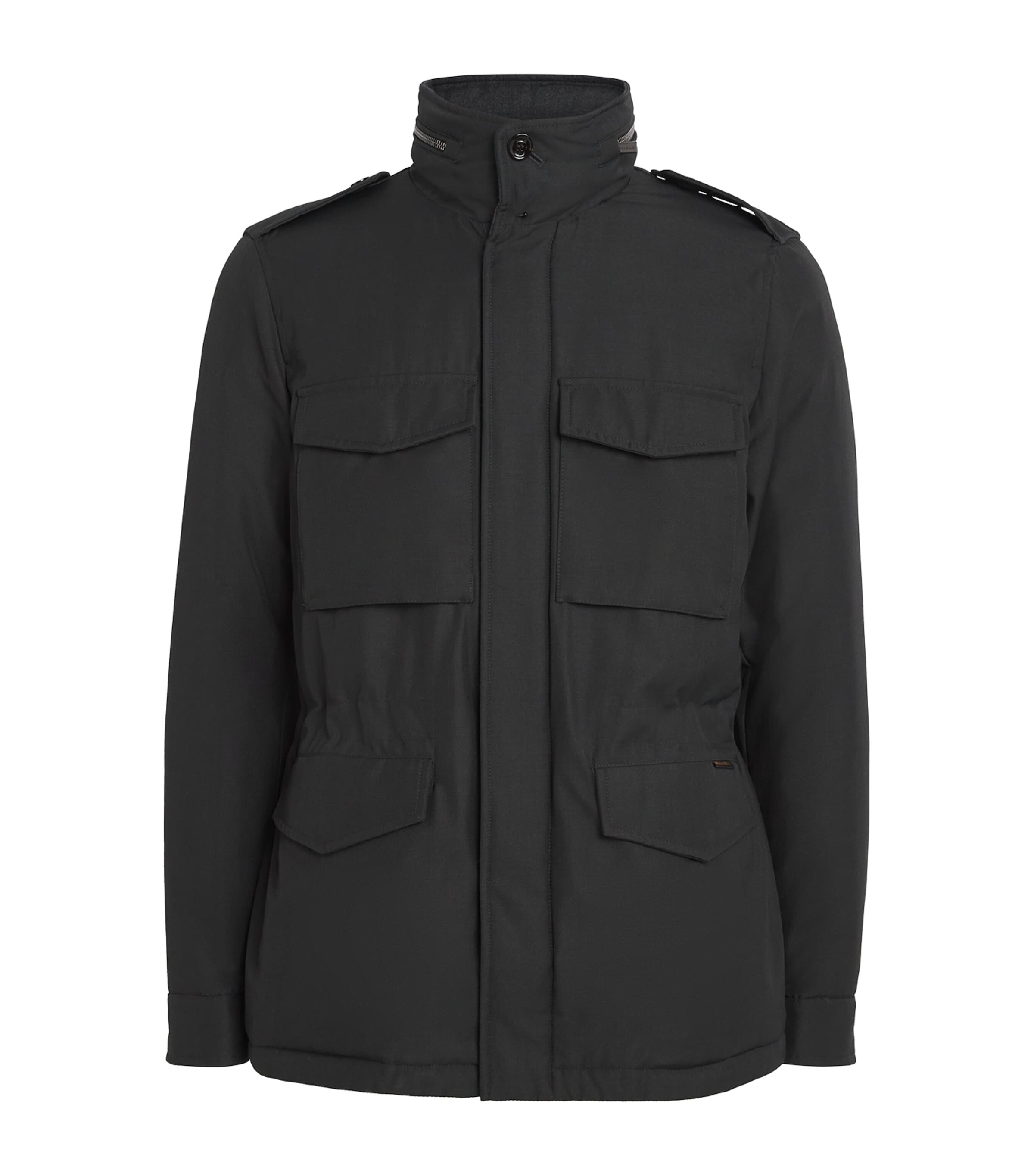 Moorer Mens Field Denver Jacket Tundra