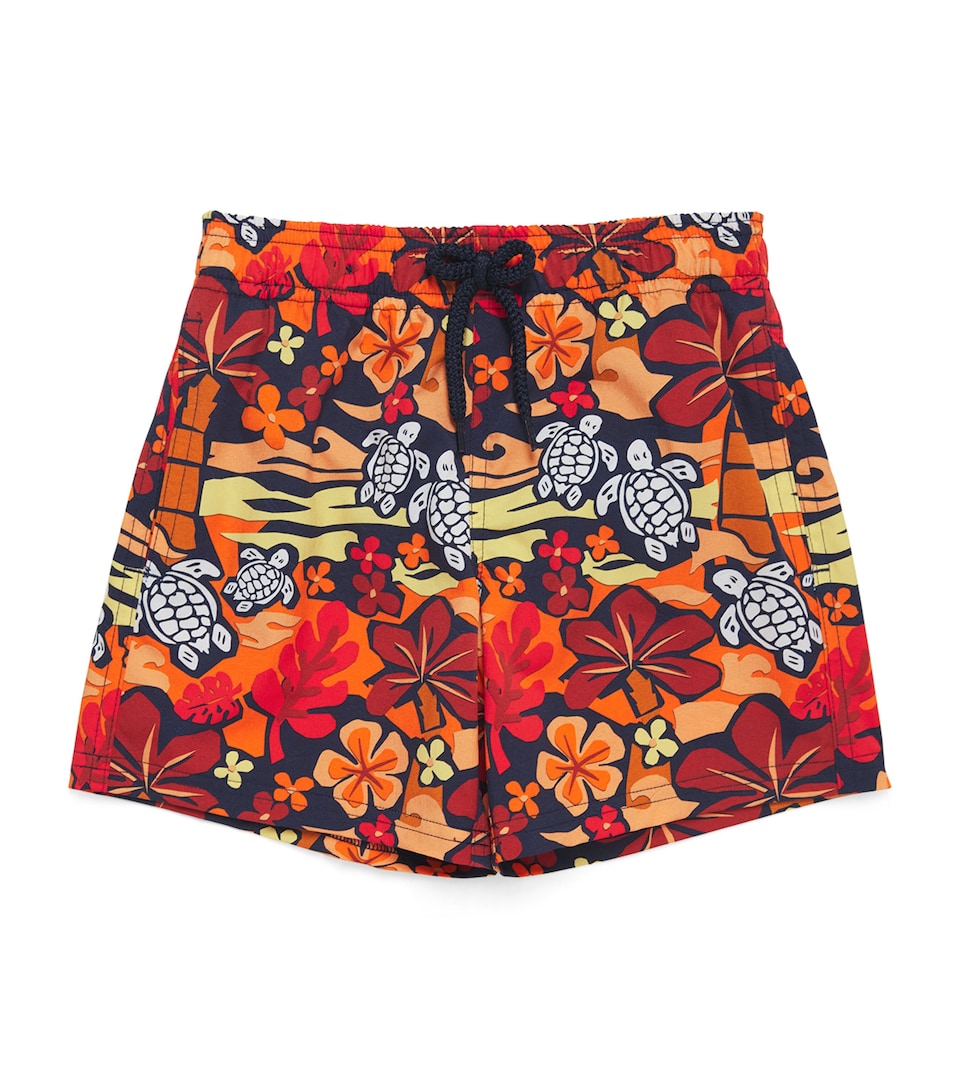 Turtle Print Swim Shorts (2-12 Years)