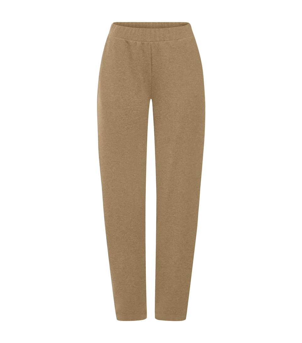 Hanro Womens Cotton-Blend Easy Wear Trousers Desert Clay