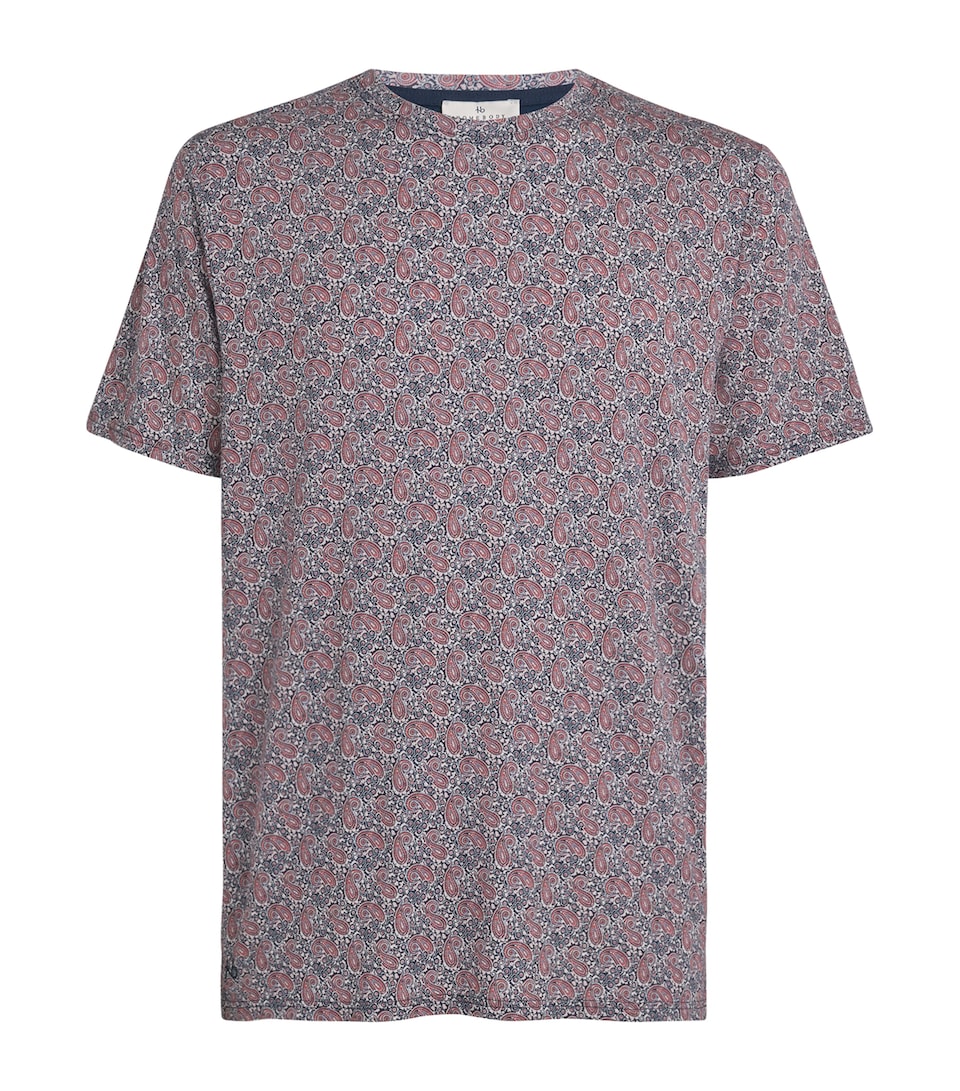 Jersey Printed Contrast T-Shirt