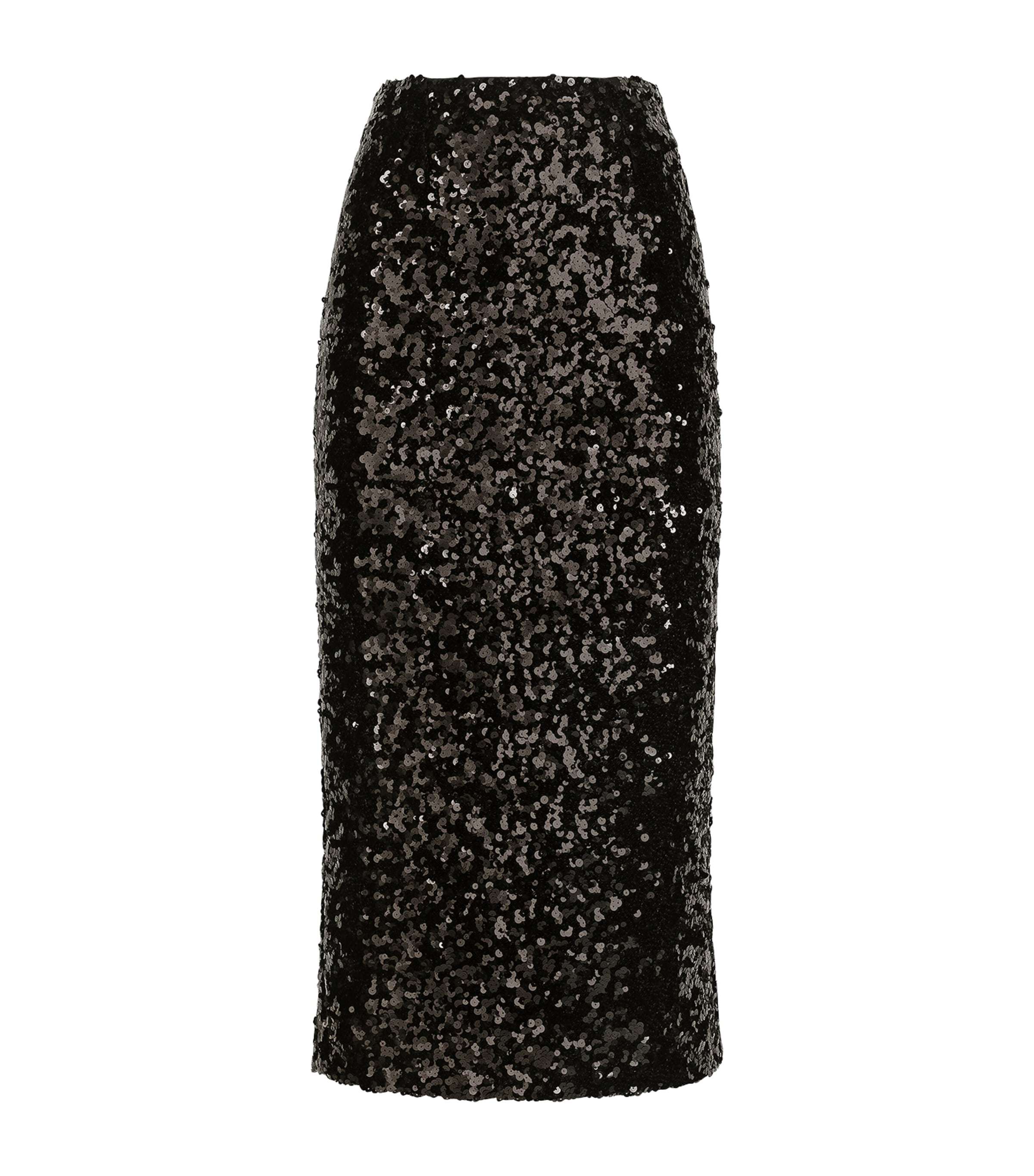 Sequinned Midi Pencil Skirt