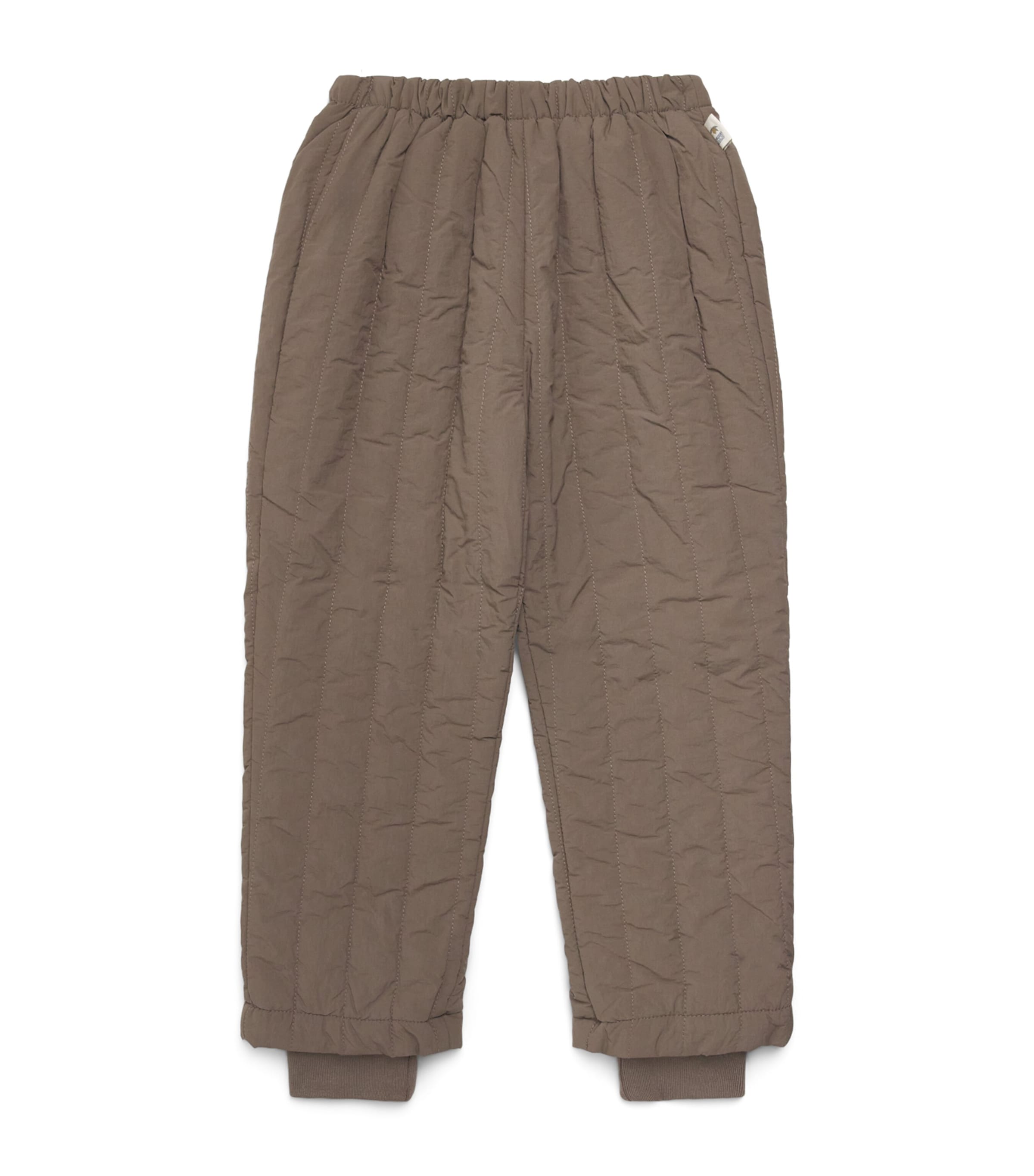 KONGES SLOJD Quilted Juno Sweatpants (18 Months-10 Years) Walnut