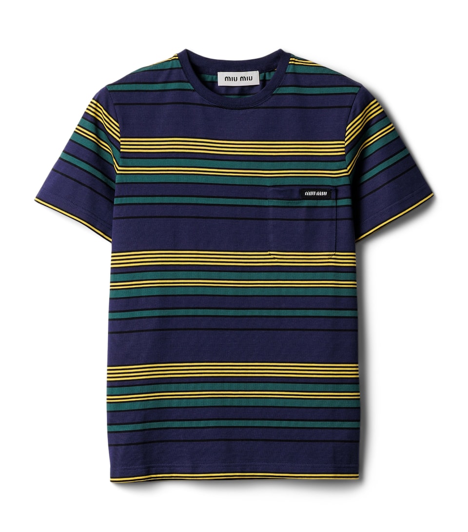 Cotton Striped T-Shirt
