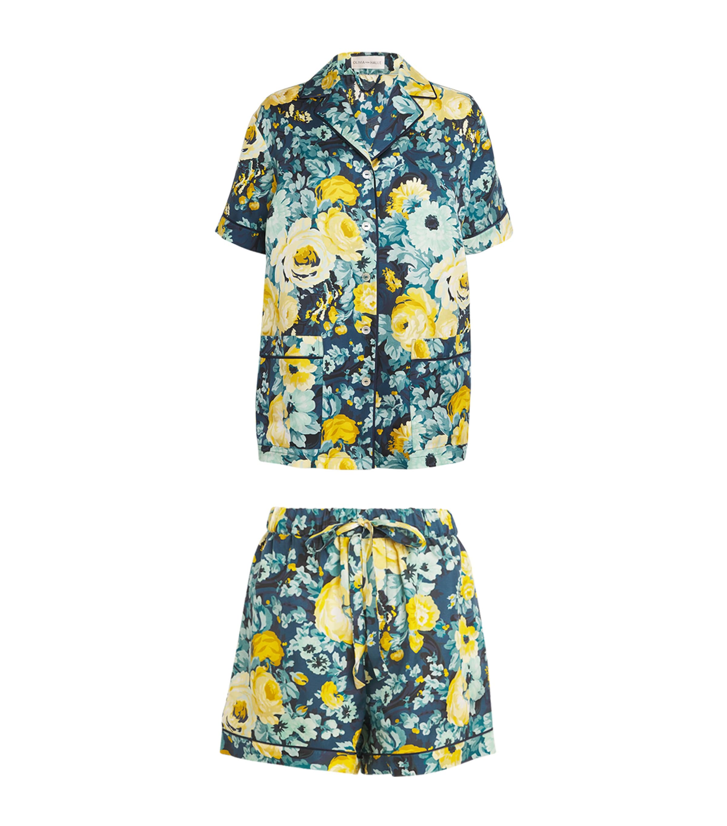 Silk Floral Ingo Pyjama Set
