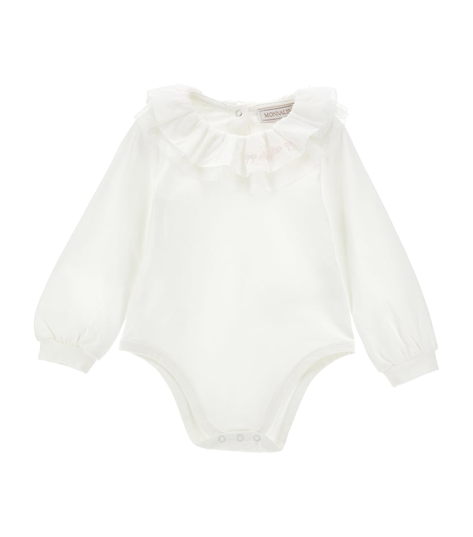 Stretch-Cotton Collar Bodysuit (3-36 Months)