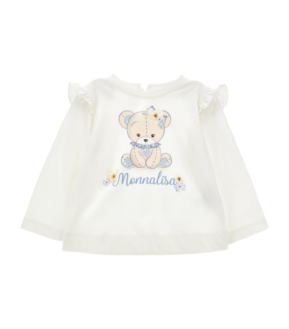 Cotton Teddy Bear Top (6-36 Months)
