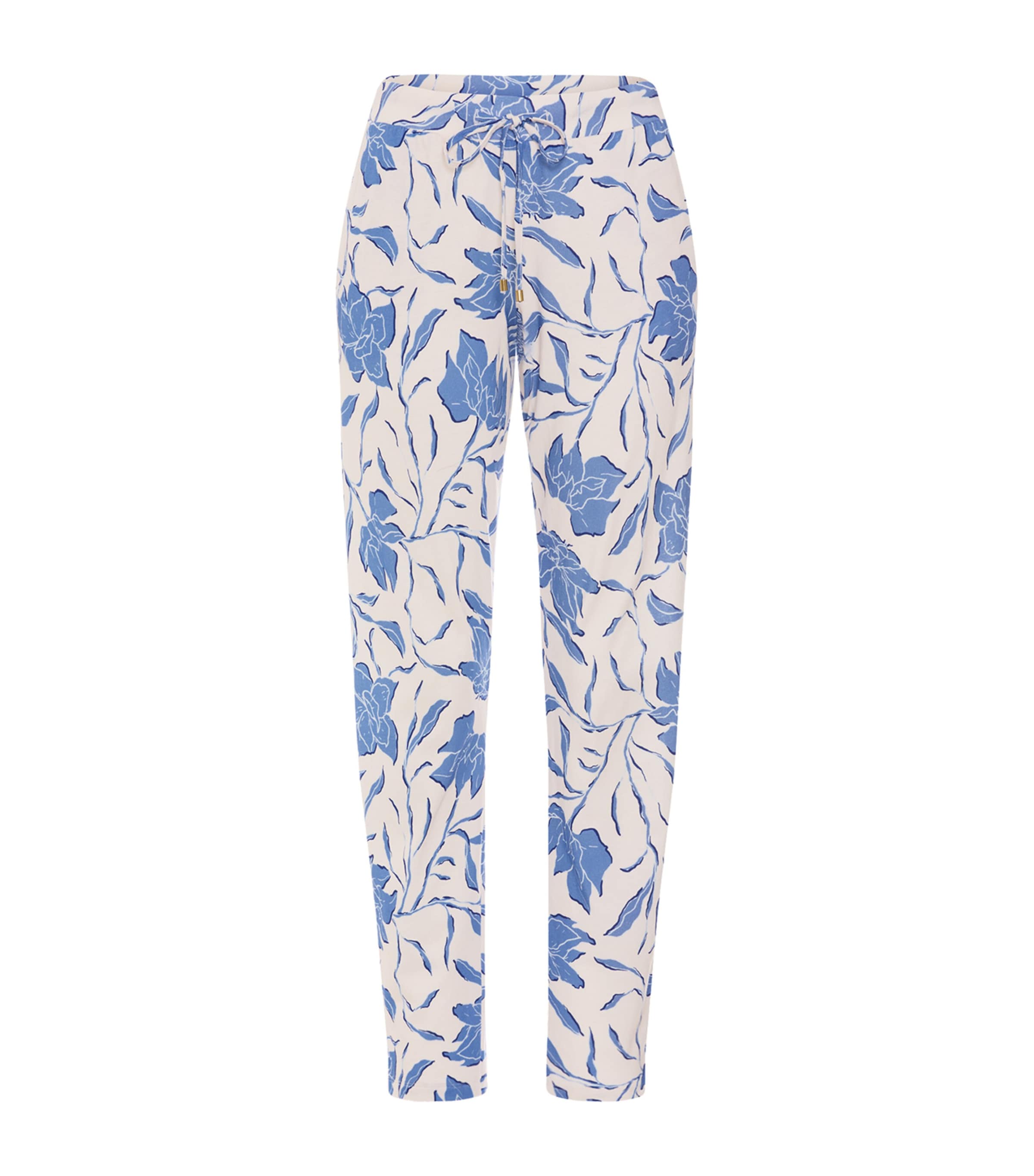 Hanro Womens Printed Sleep & Lounge Trousers Graceful Forms