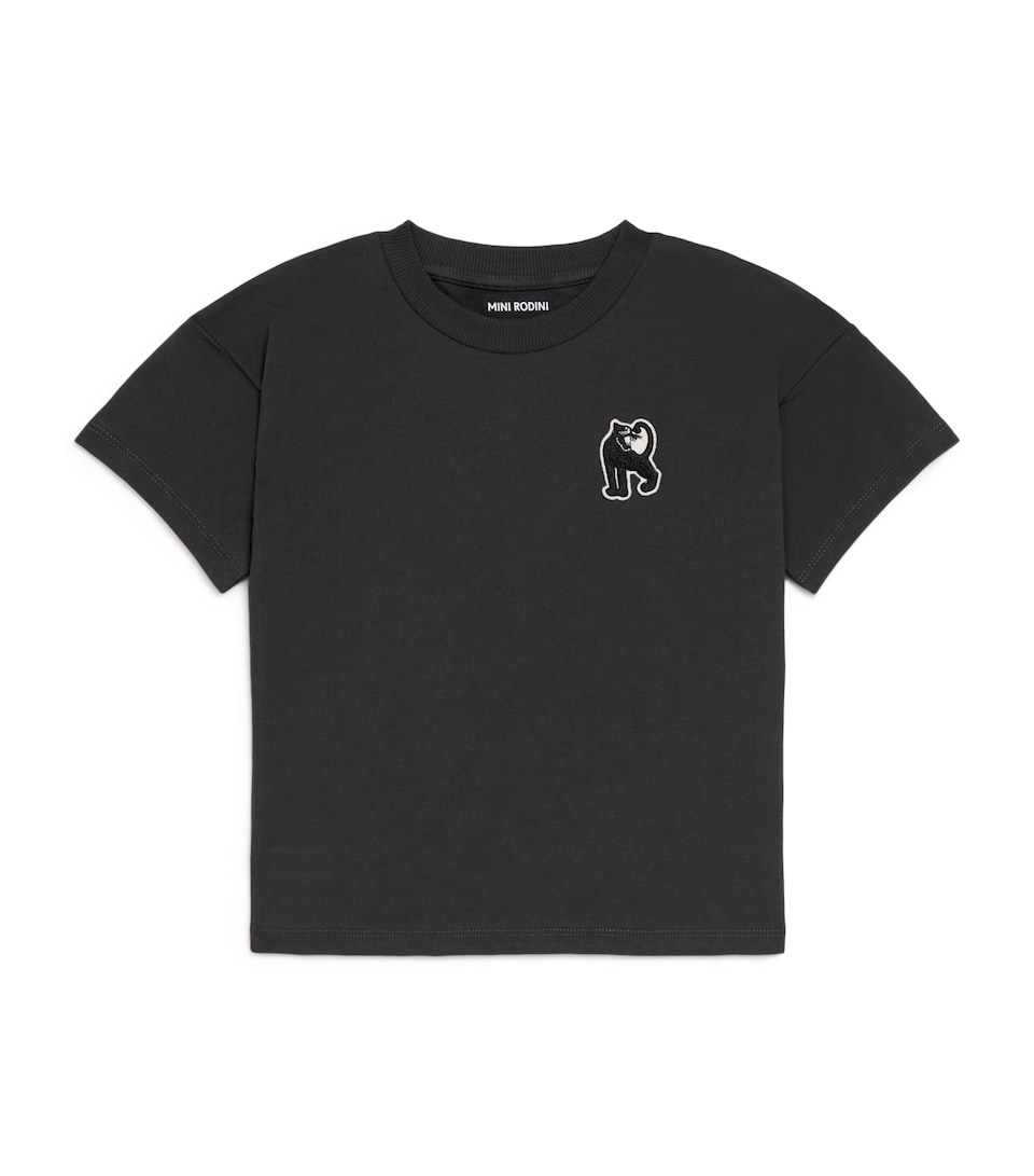 Organic Cotton Panther Patch T-Shirt