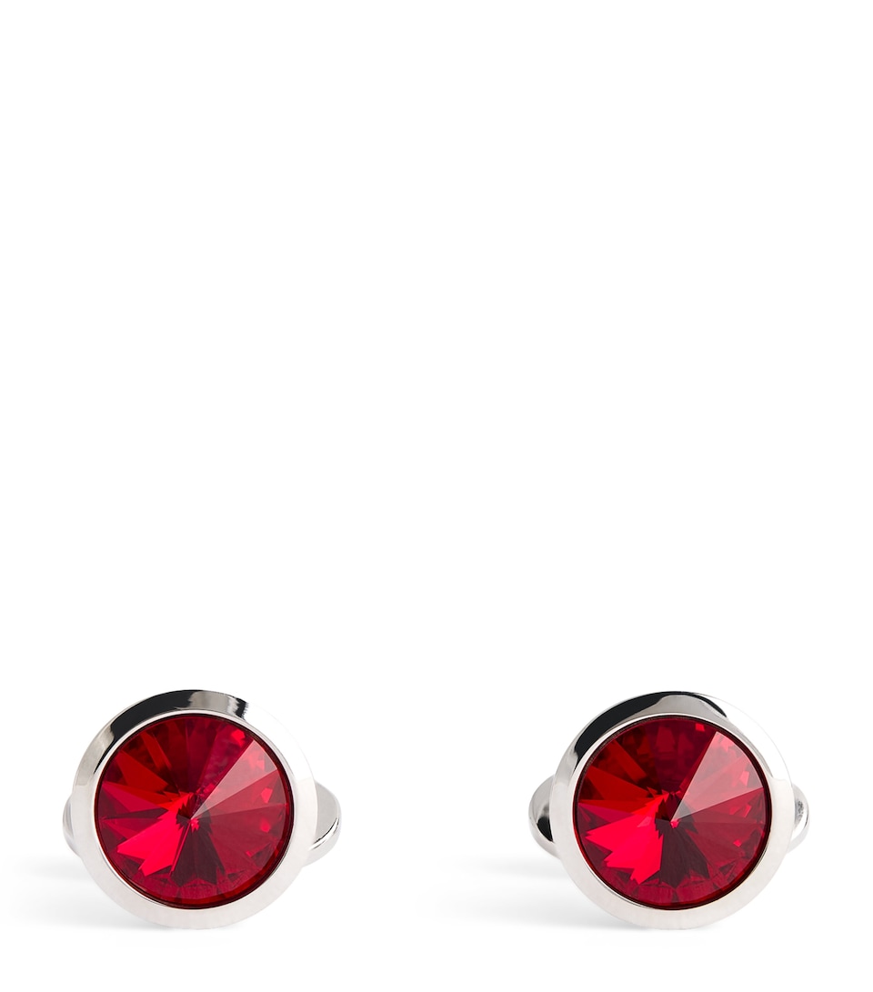 Sterling Silver Embellished Cufflinks