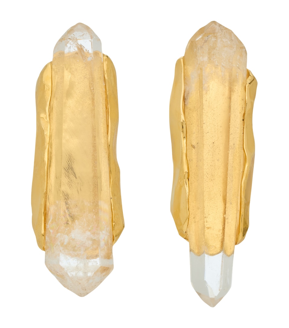 Crystal Clip-On Earrings