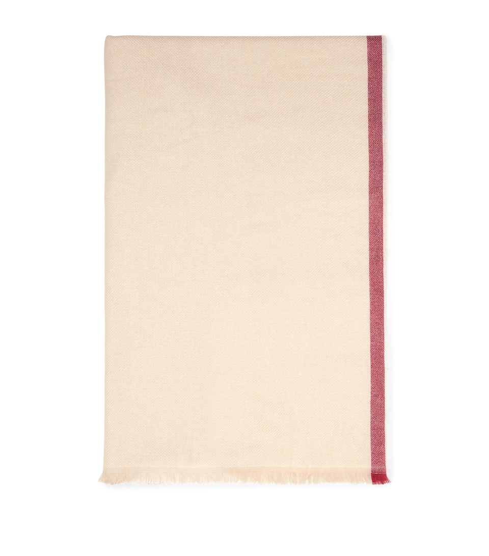 Cashmere Fringed Scarf