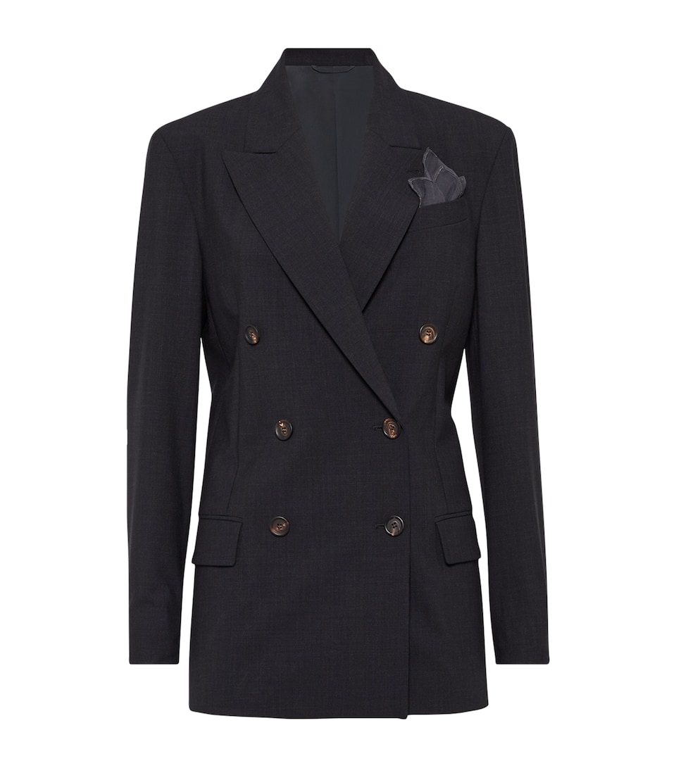 Tropical Luxury Wool Blazer