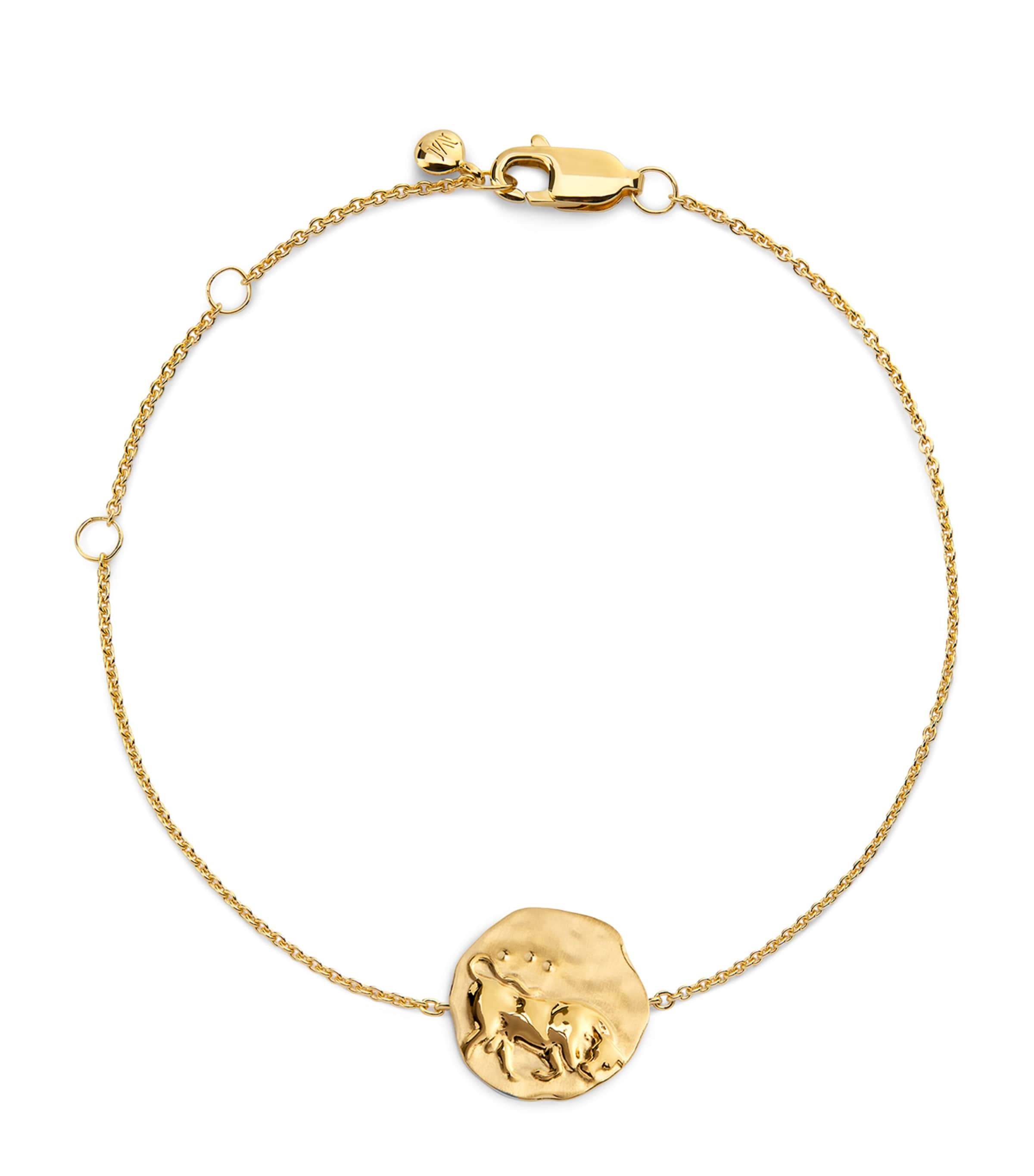Monica Vinader Gold Vermeil Taurus Zodiac Bracelet Gold