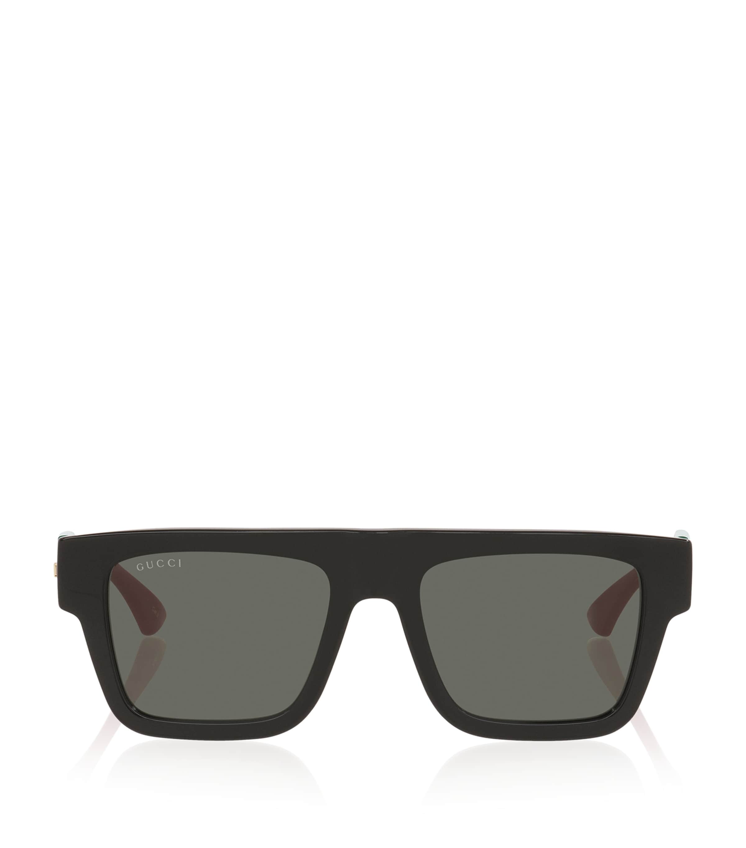 Gucci Acetate Rectangle Sunglasses