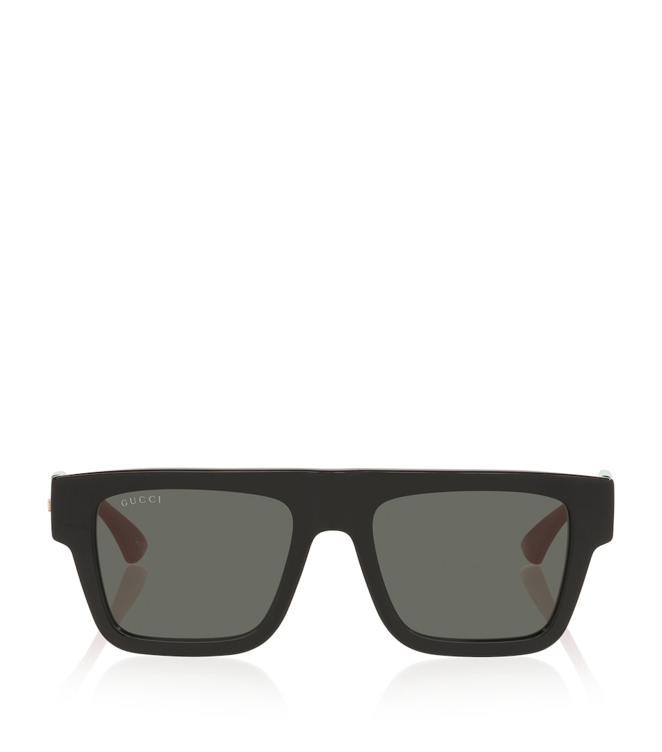 Gucci Acetate Rectangle Sunglasses
