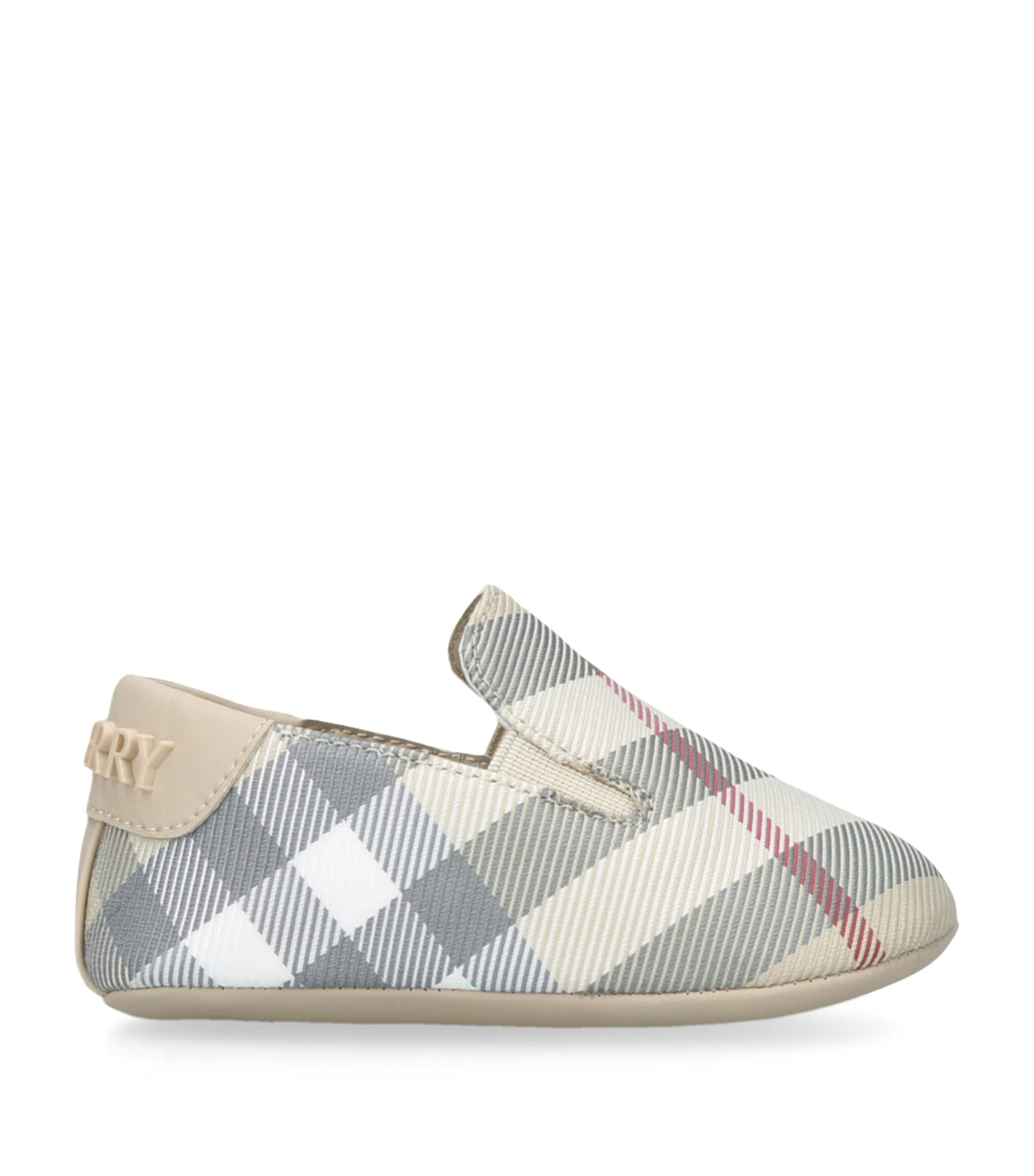 Check Slip-On Booties