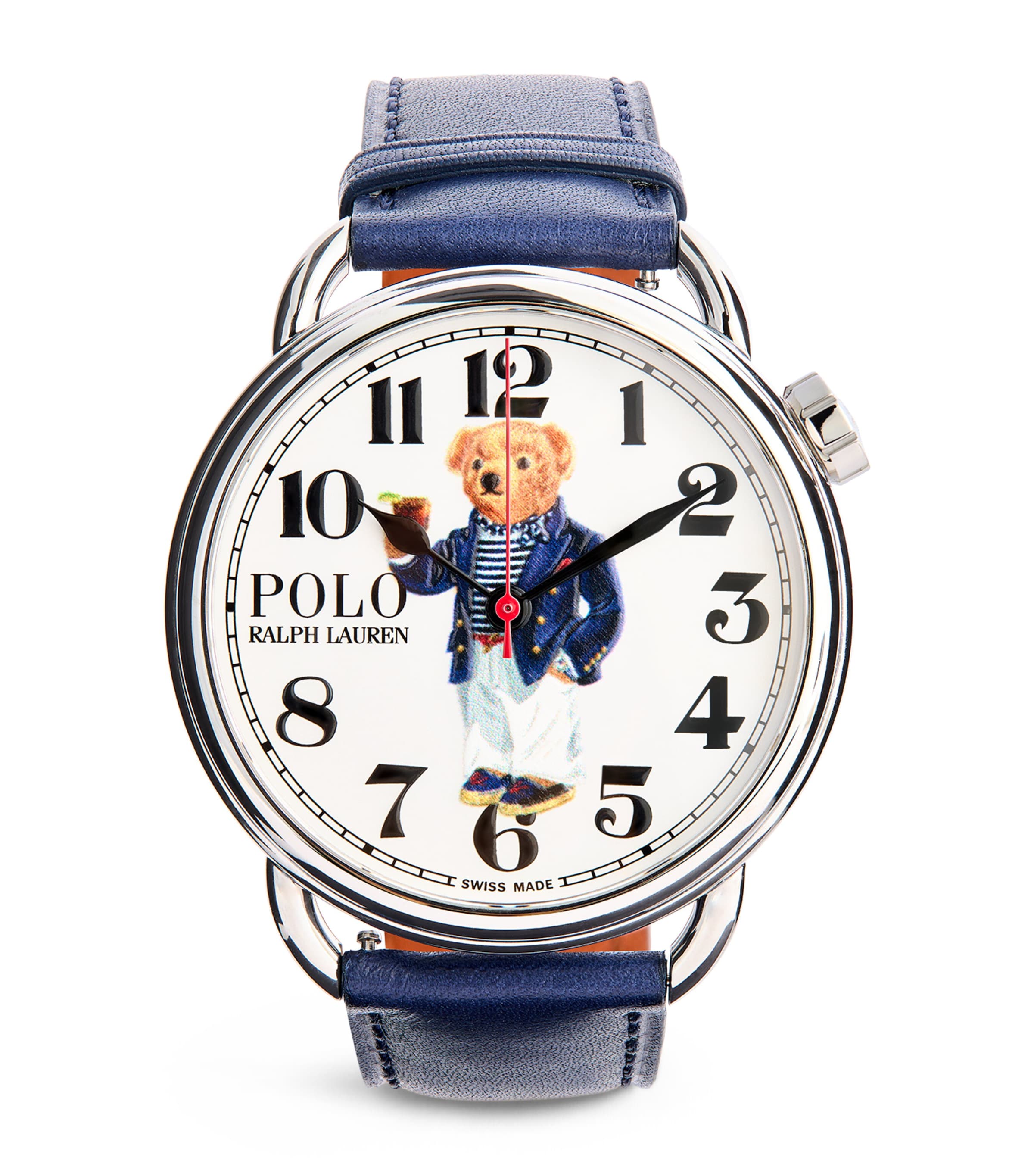 Stainless Steel Riviera Polo Bear Watch 42mm