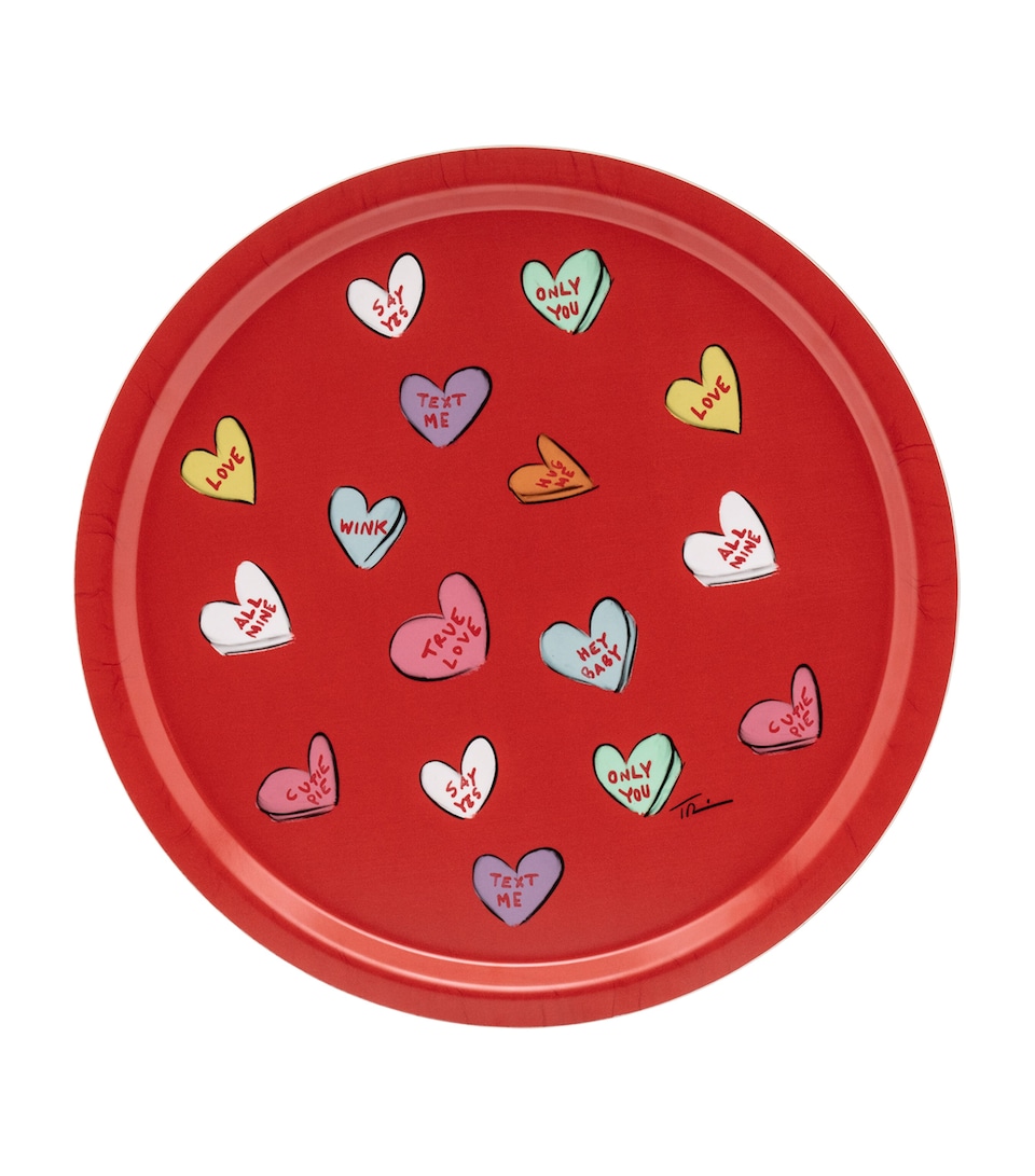Birchwood Love Hearts Tray (39cm)