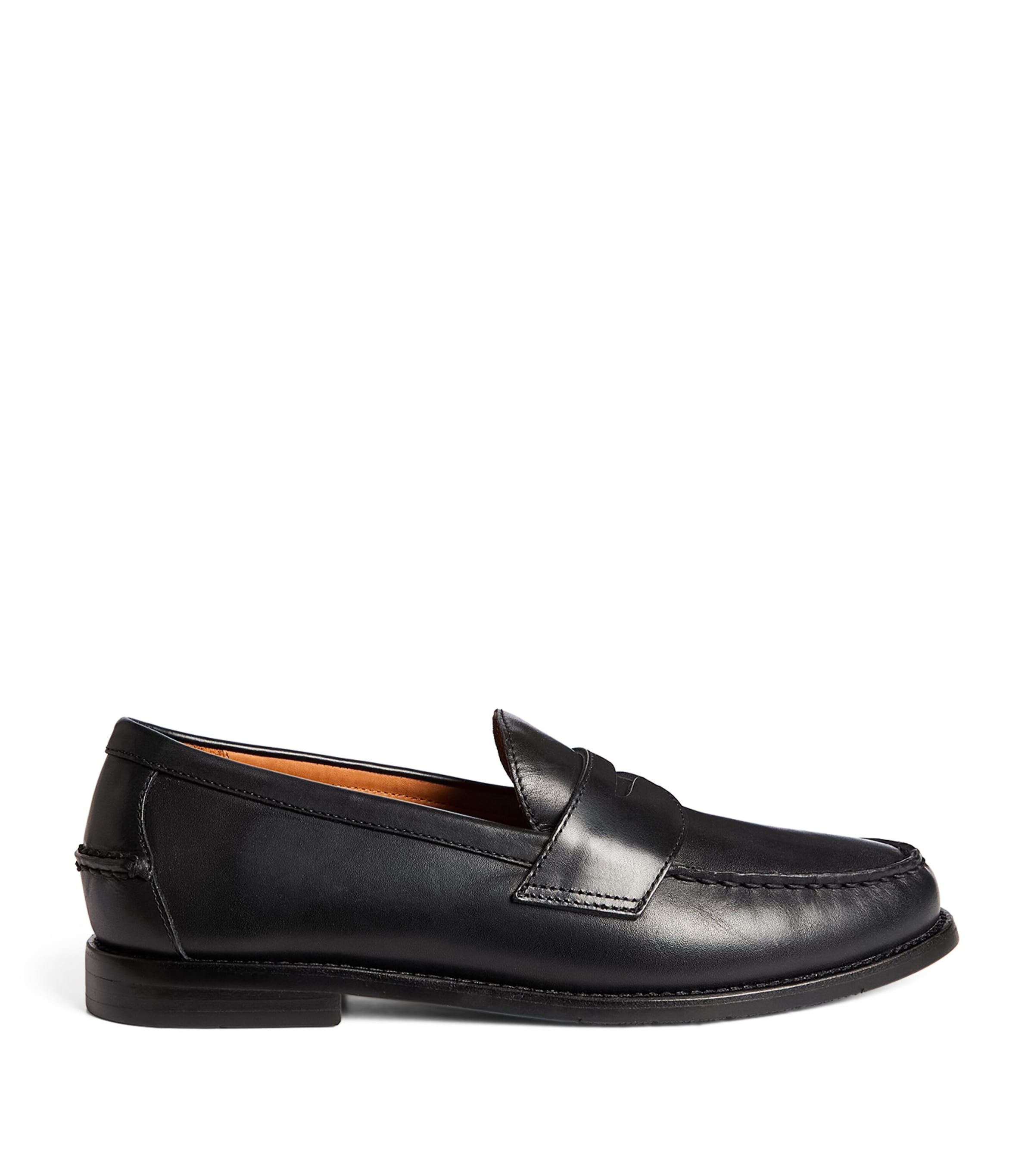 The Row Novus Leather Loafers | Harrods US