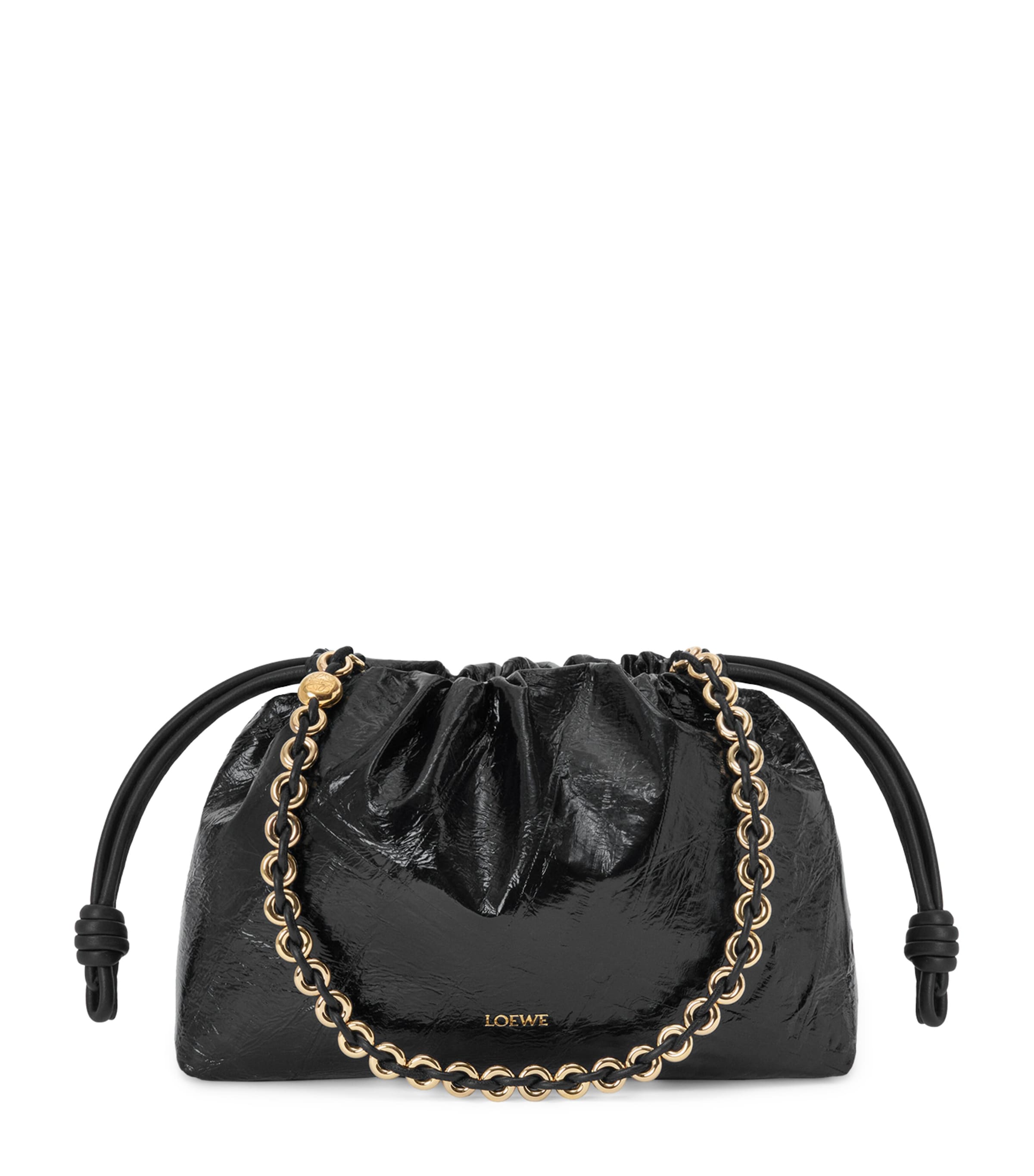 Medium Eel Leather Flamenco Purse