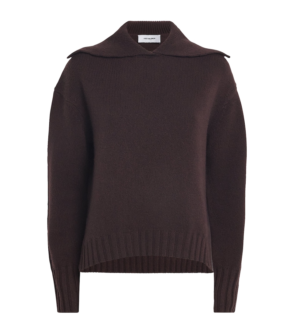 Cashmere Collar Sweater