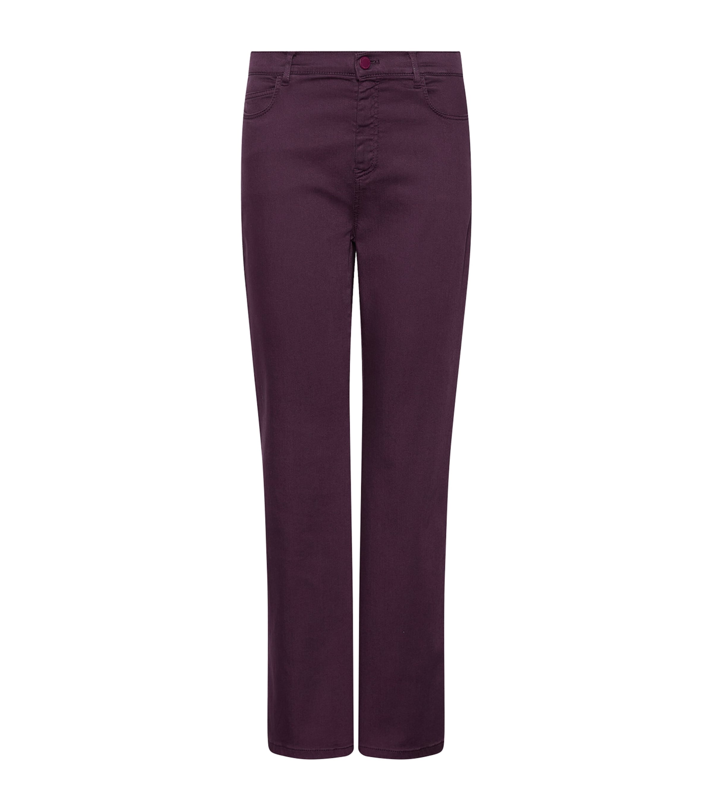 Marella Womens Straight Jeans Blackberry
