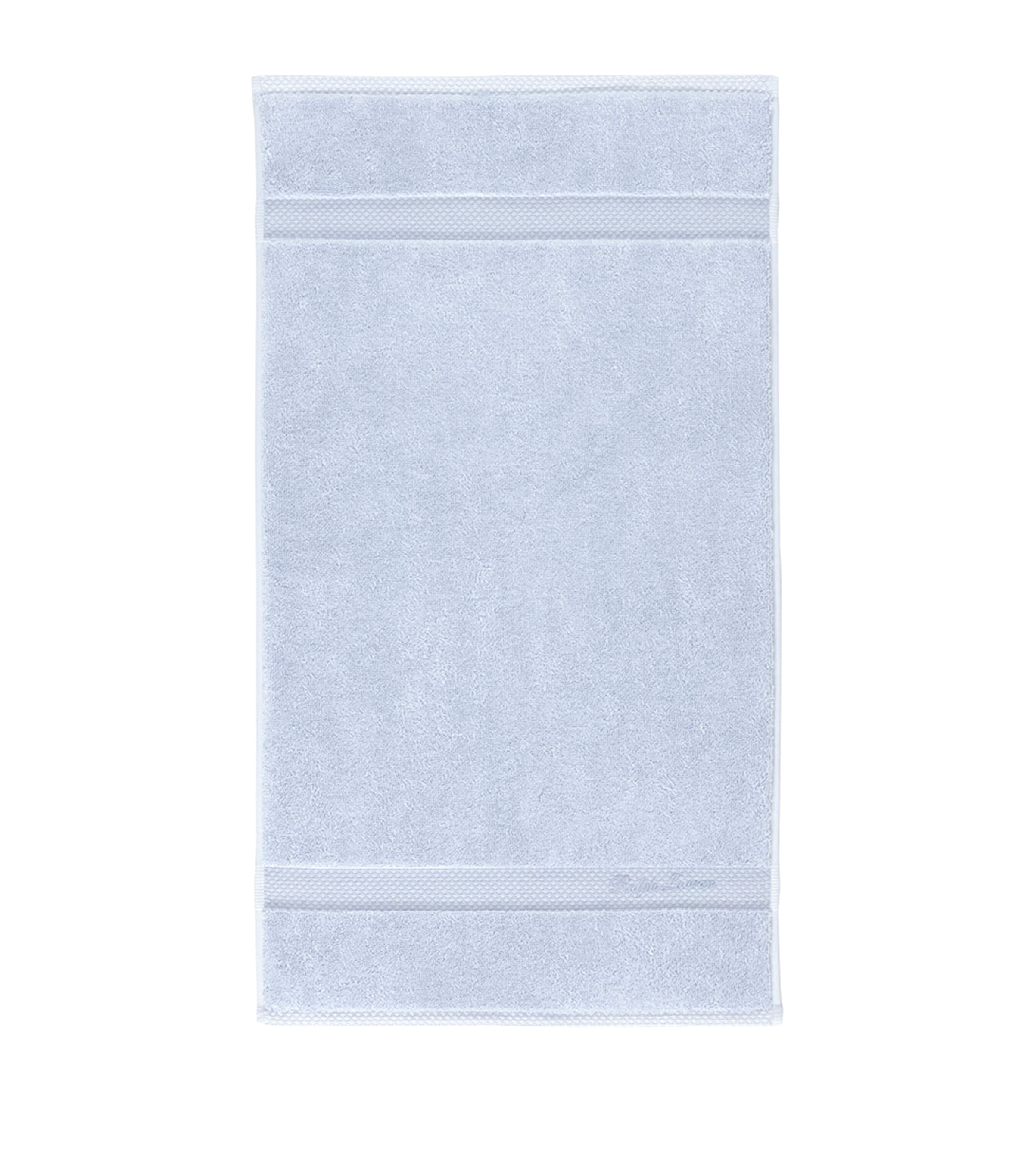 Ralph Lauren Home Dulaney  Guest Towel (42cm x 70cm) Sheer Blue