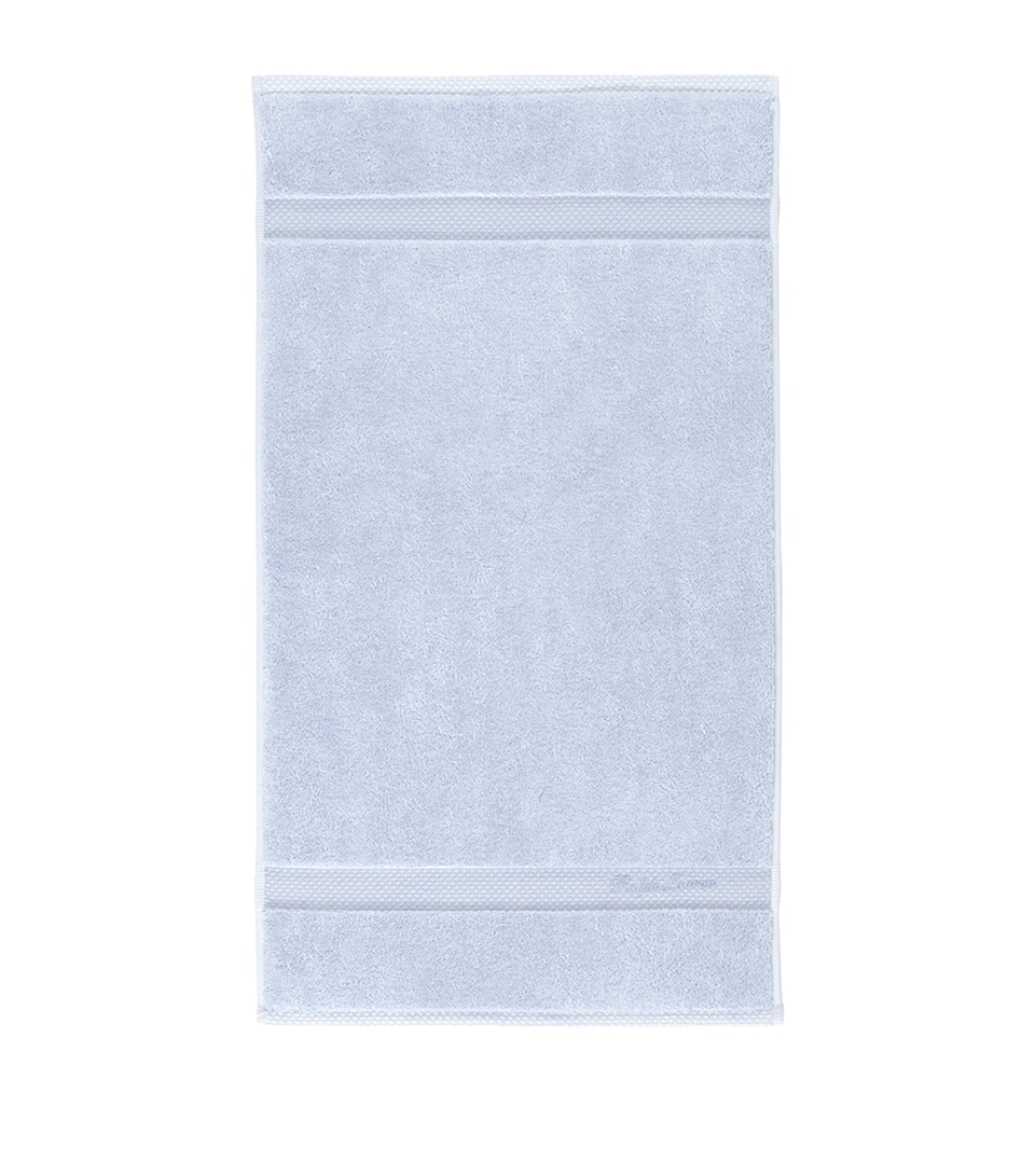 Ralph Lauren Home Dulaney Guest Towel (42cm x 70cm) Sheer Blue