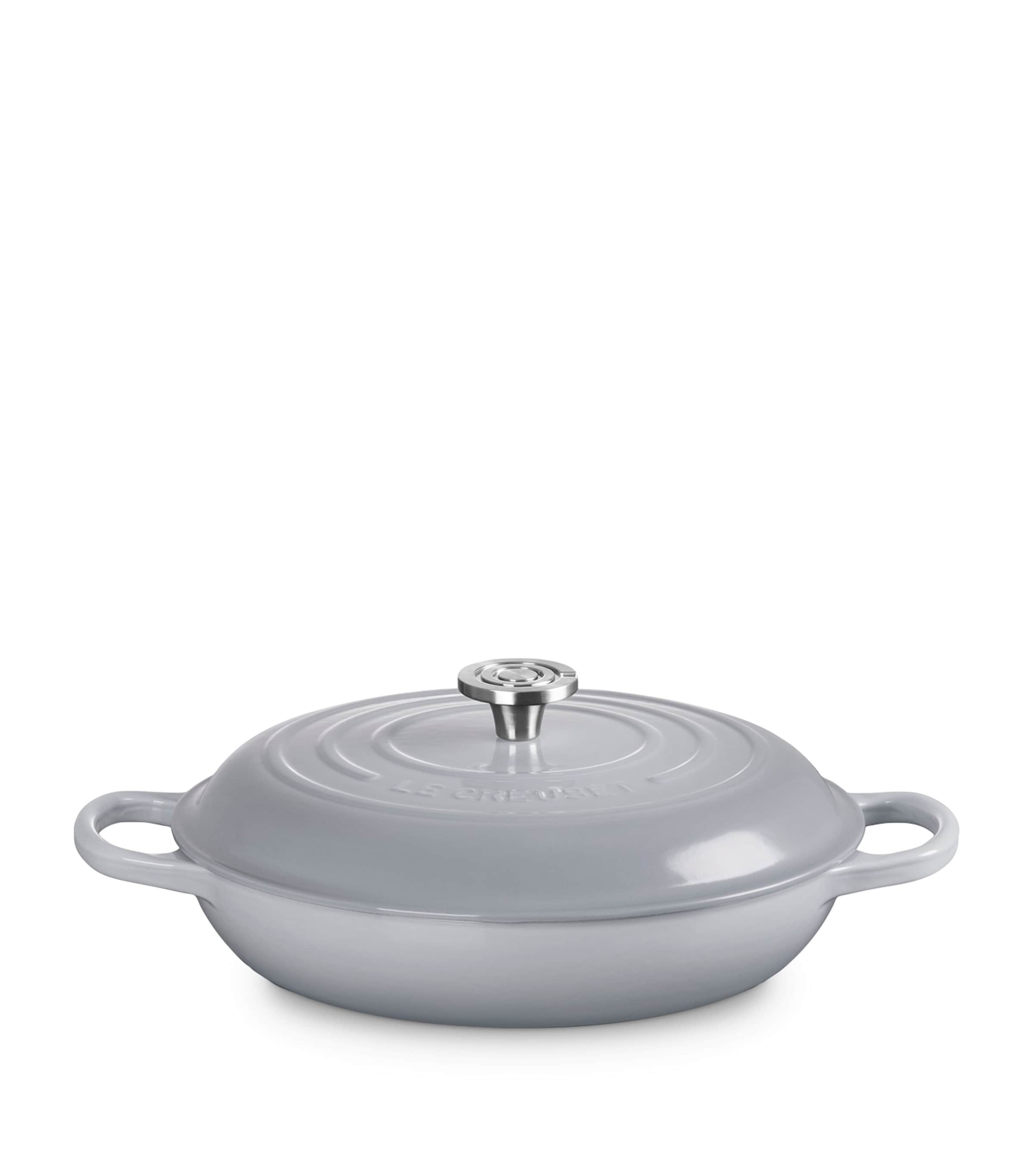 Le Creuset Cast Iron Shallow Casserole Dish (30cm) Blue