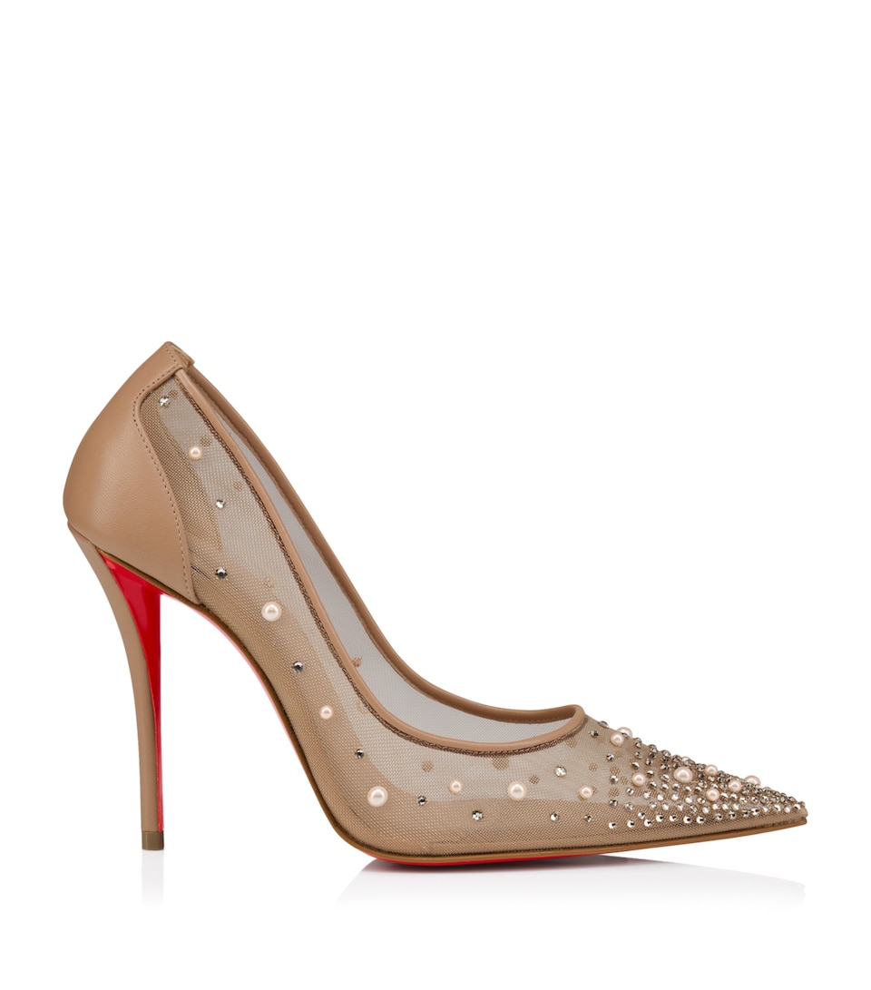 Miss Z Leather-Strass Pumps 100