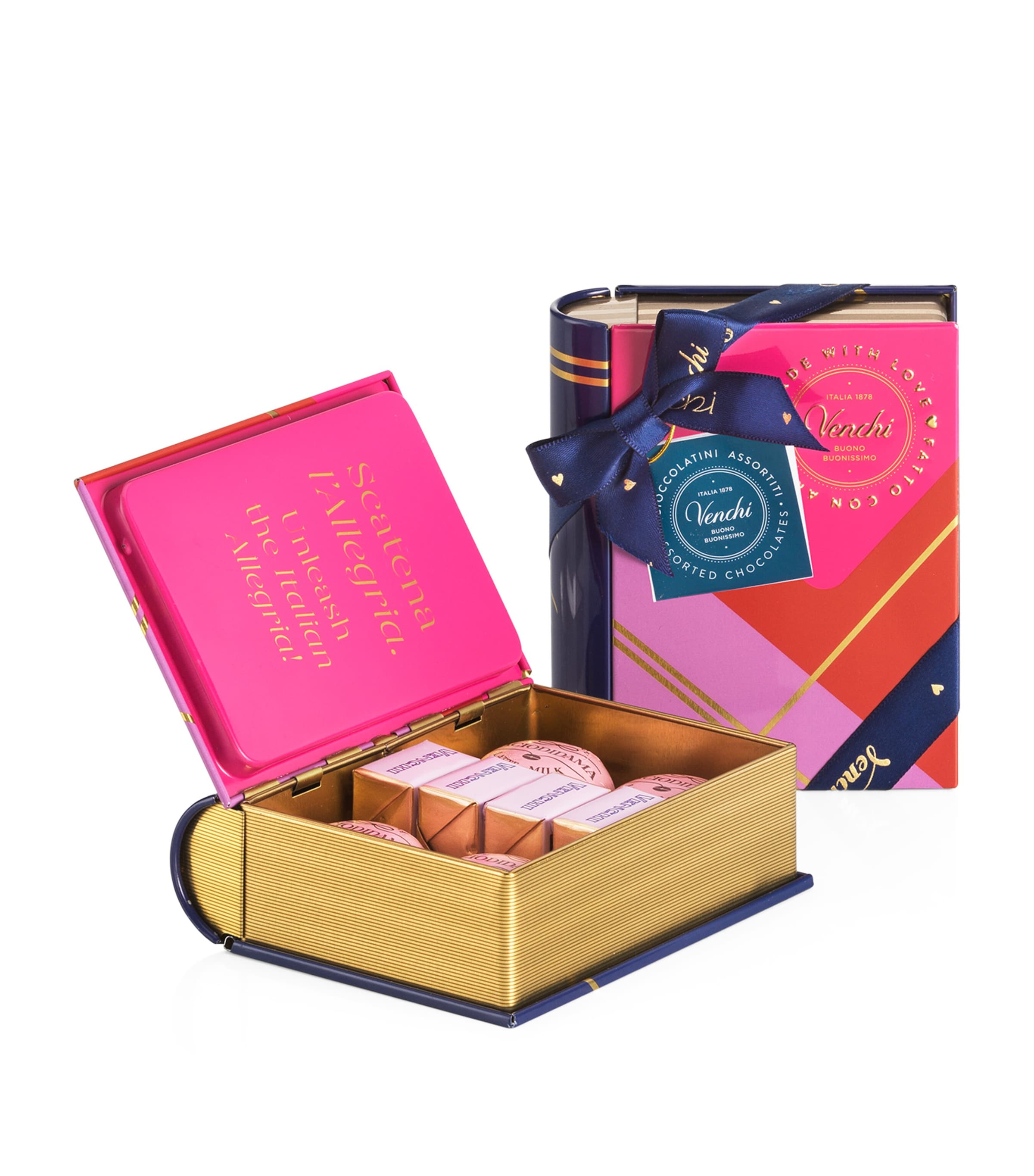 Venchi 1878 Maxi Book Chocolate Gift Box (200g) | Harrods US