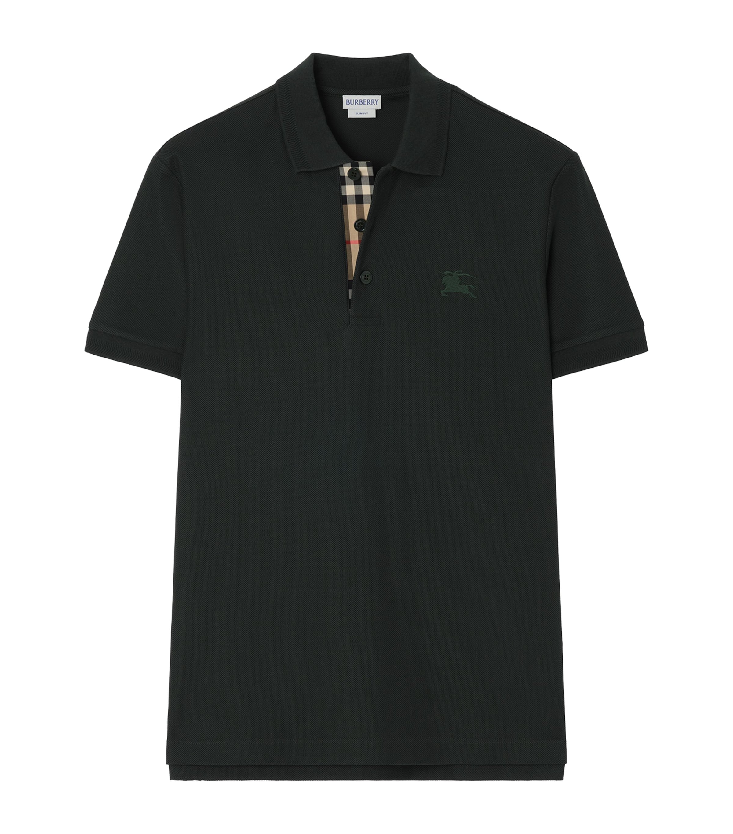 Burberry Mens Cotton Polo Shirt Marsh
